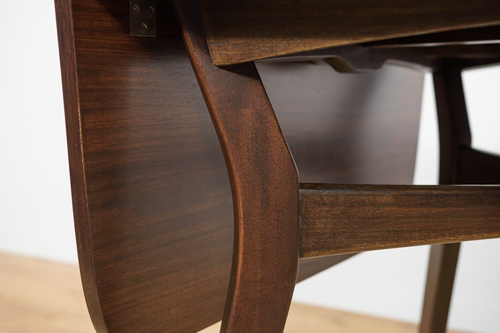 Extendable Table Butterfly, brown teak, brown beech, G-Plan, United Kingdom, 1950s - 345243