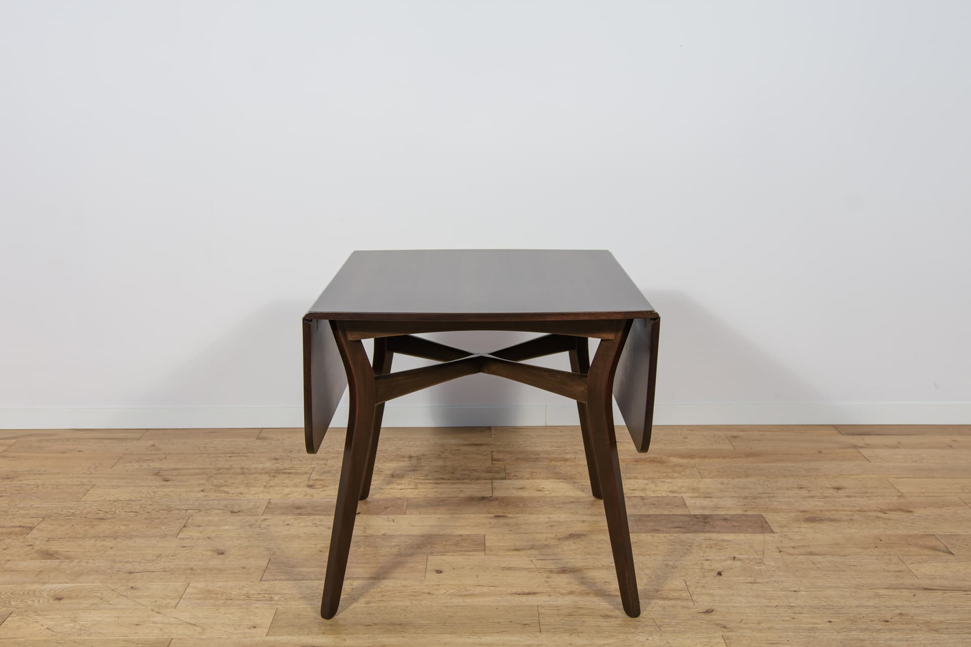 Extendable Table Butterfly, brown teak, brown beech, G-Plan, United Kingdom, 1950s - 345234
