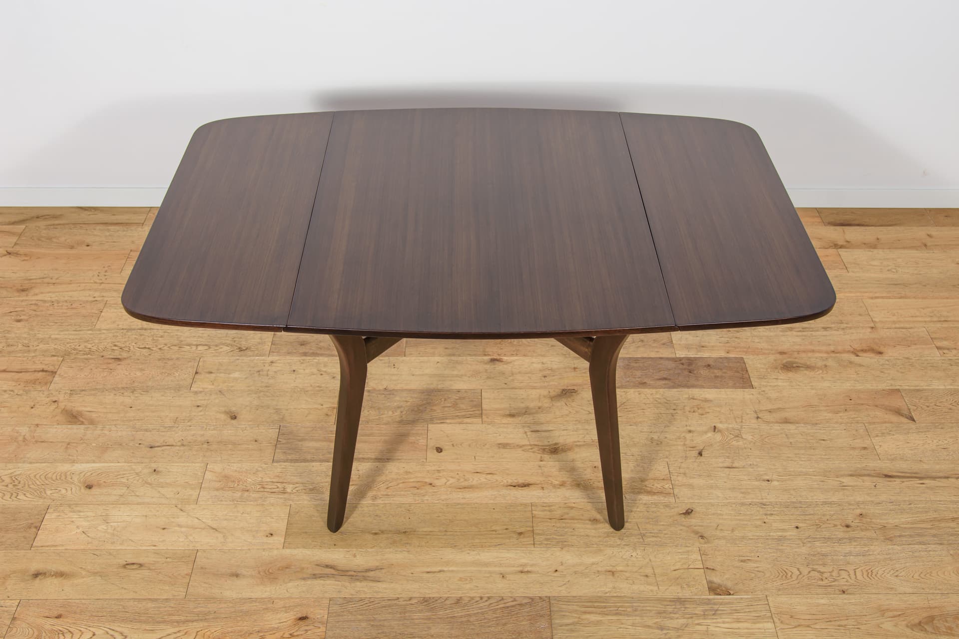 Extendable Table Butterfly, brown teak, brown beech, G-Plan, United Kingdom, 1950s - 345240
