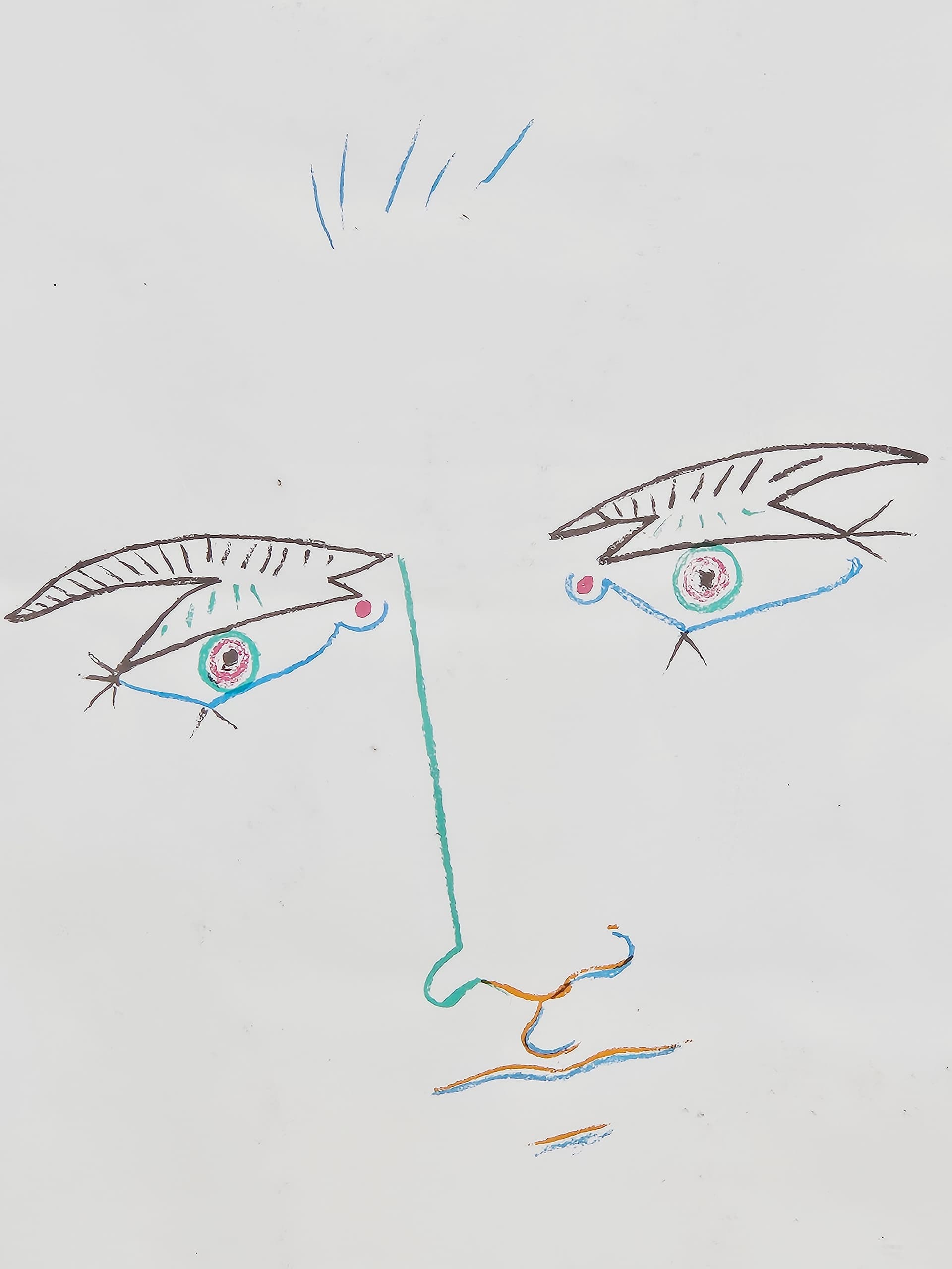 Exhibition poster Jean Cocteau – Drawings, Lithographs, Posters, Books 81.5cm x 61.5cm, by J. Cocteau - 345369