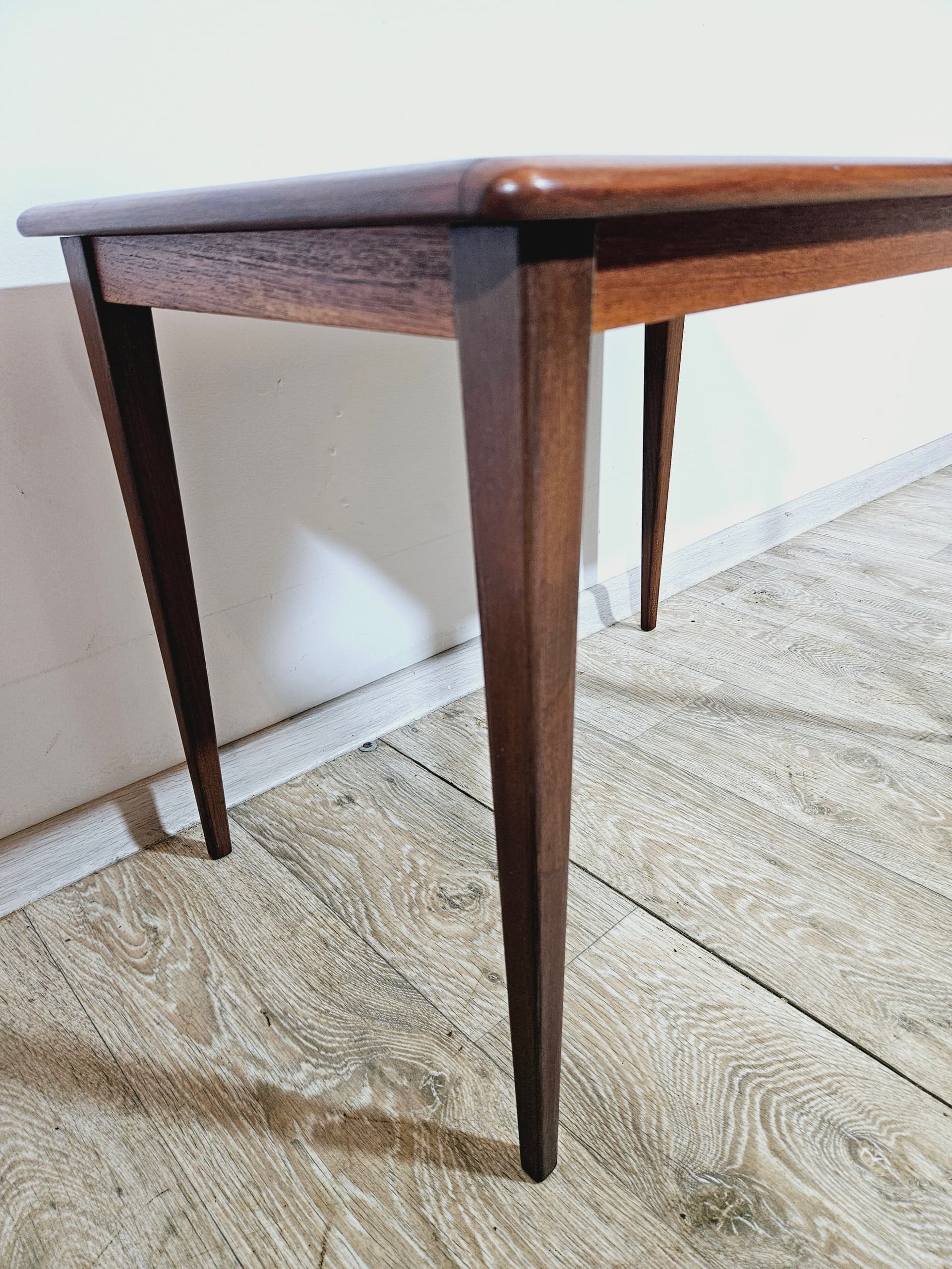 Side table, Danish vintage, teak, brown - 345447