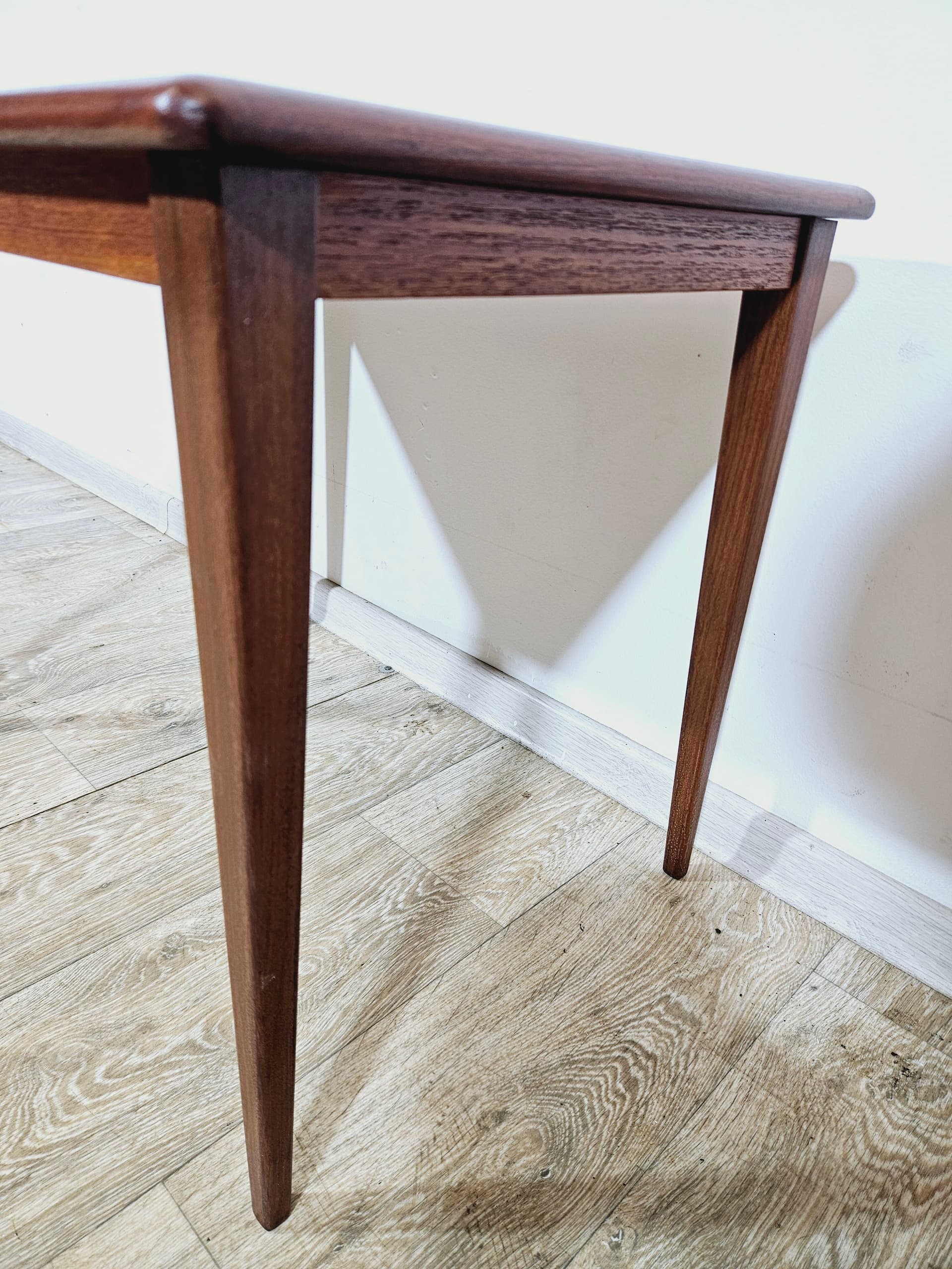 Side table, Danish vintage, teak, brown - 345451