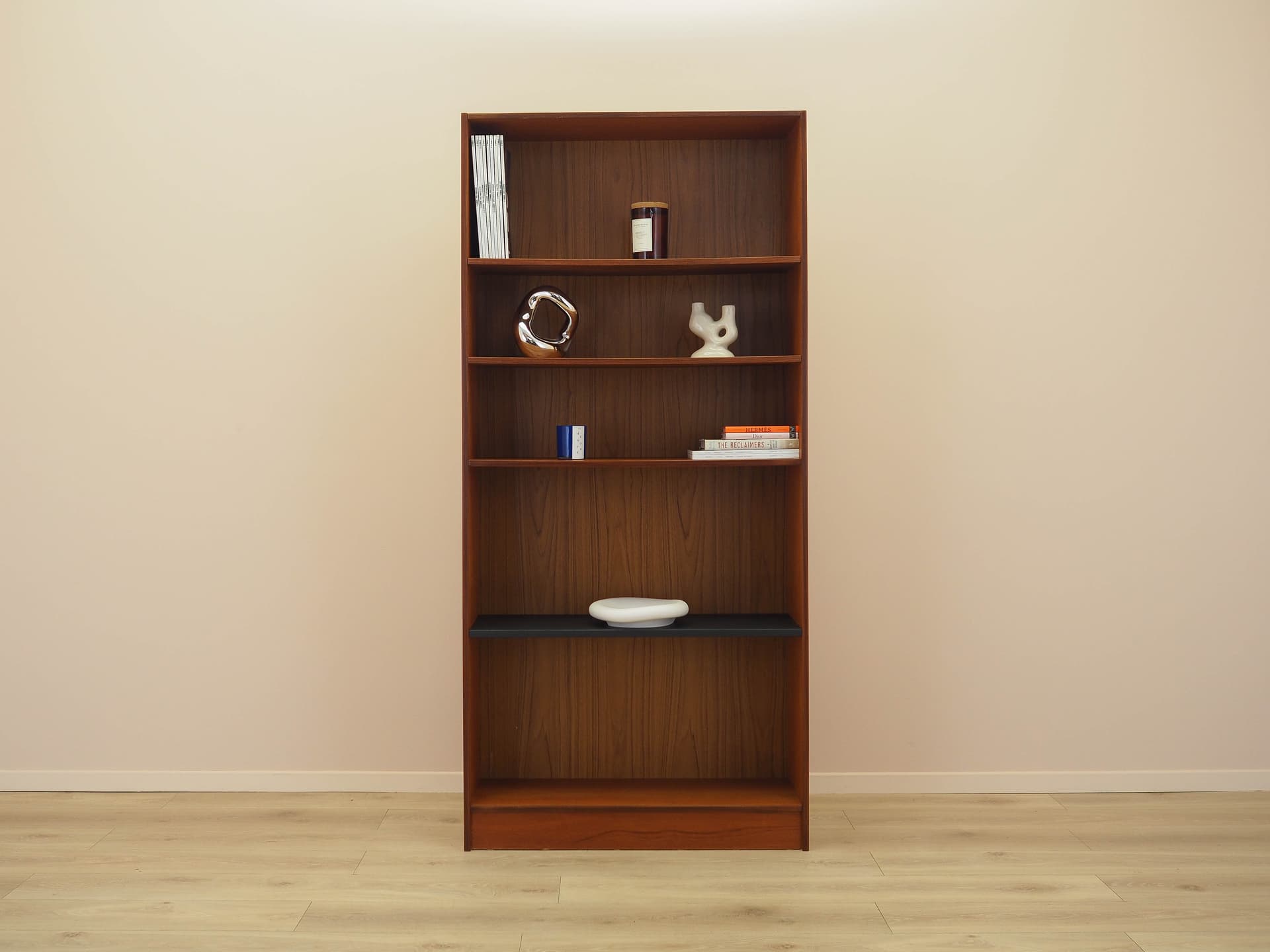Bookcase, brown teak, Denmark, 1970s. - 345504