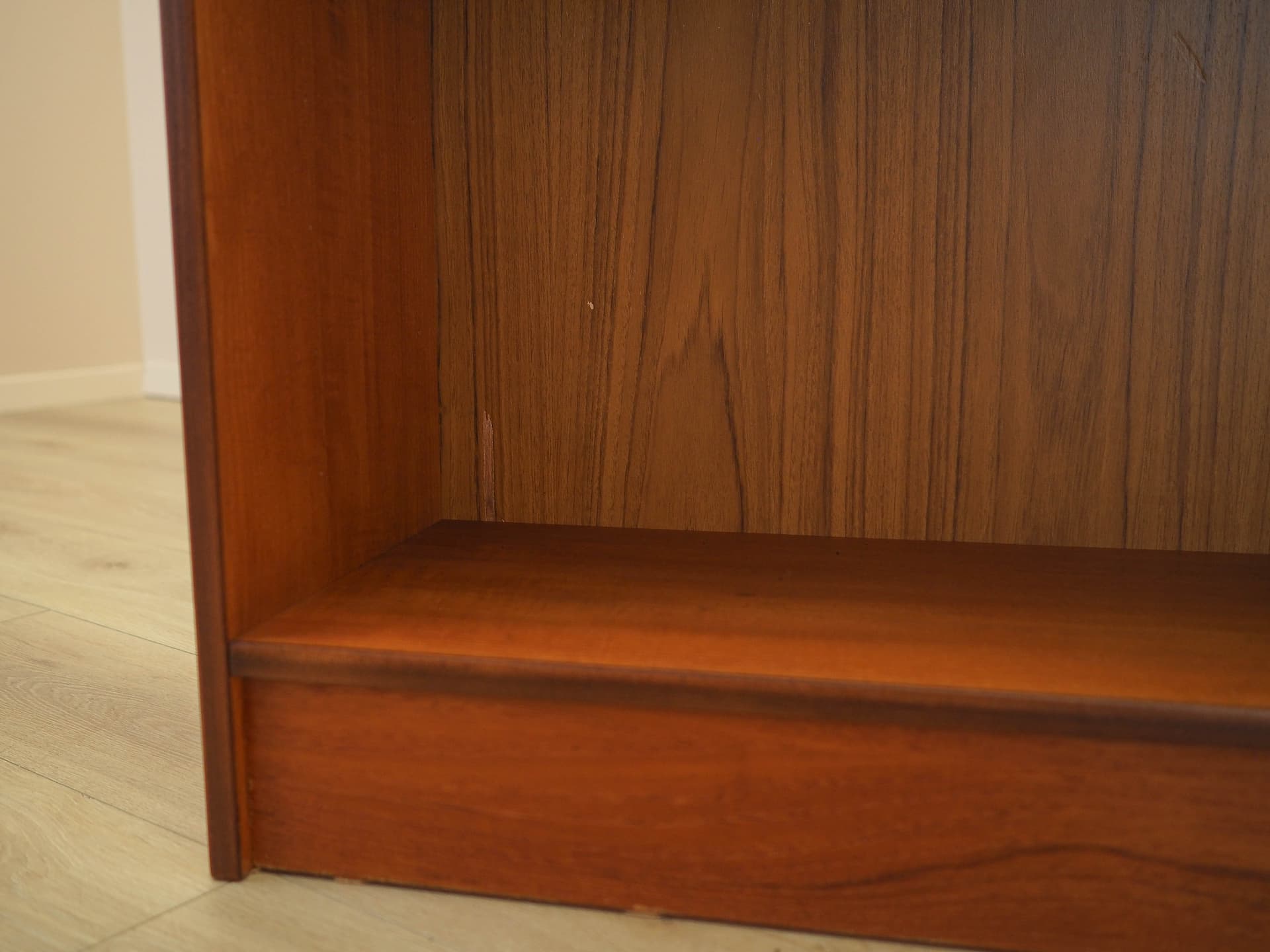 Bookcase, brown teak, Denmark, 1970s. - 345516