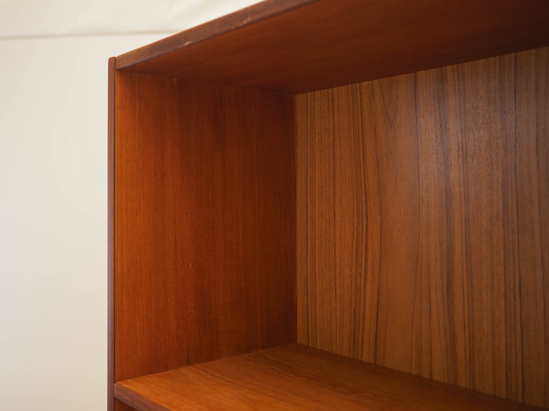 Bookcase, brown teak, Denmark, 1970s. - 345510