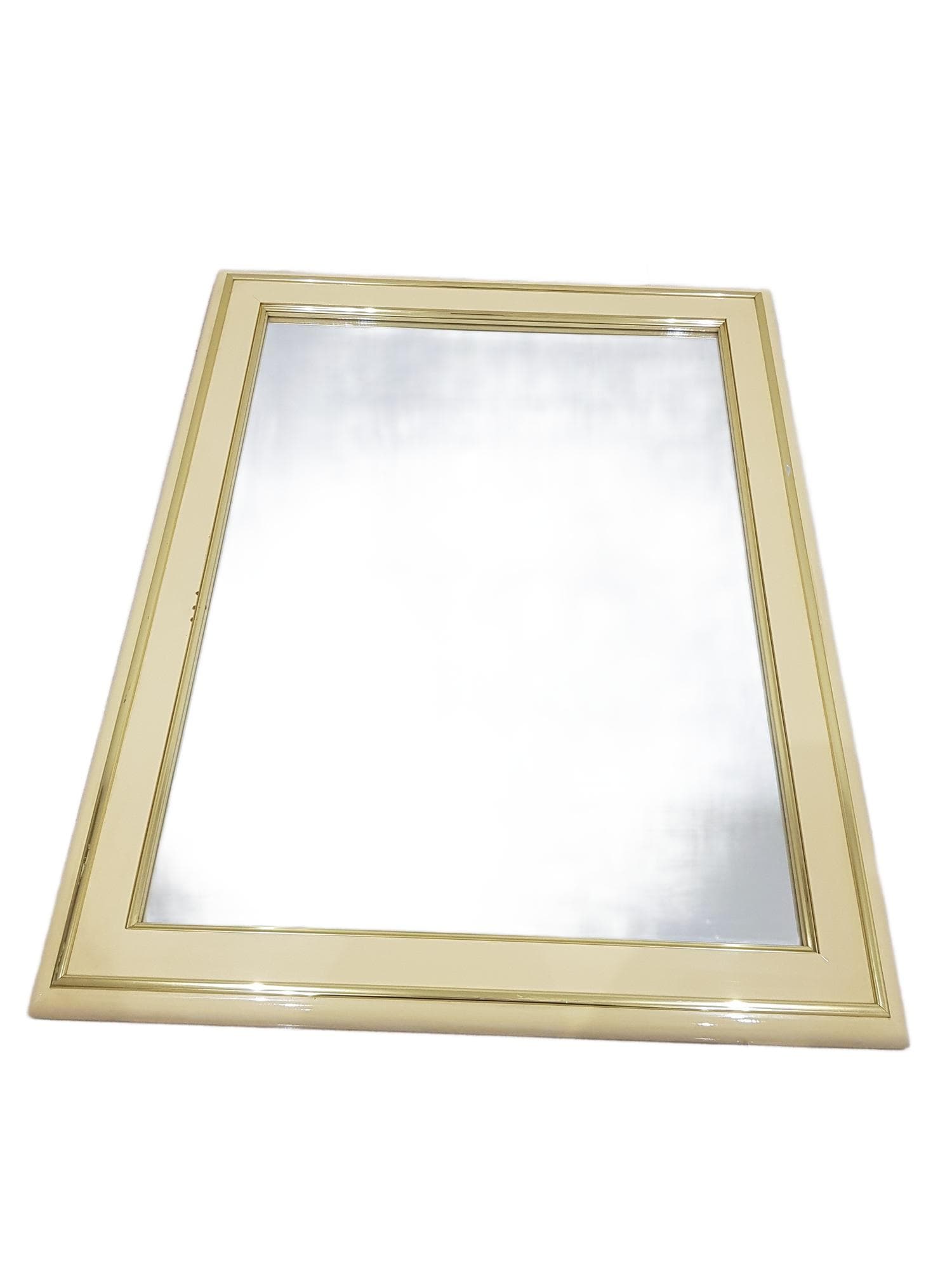 Rectangular mirror Mariner, ecru, wood, Spain, 1960s