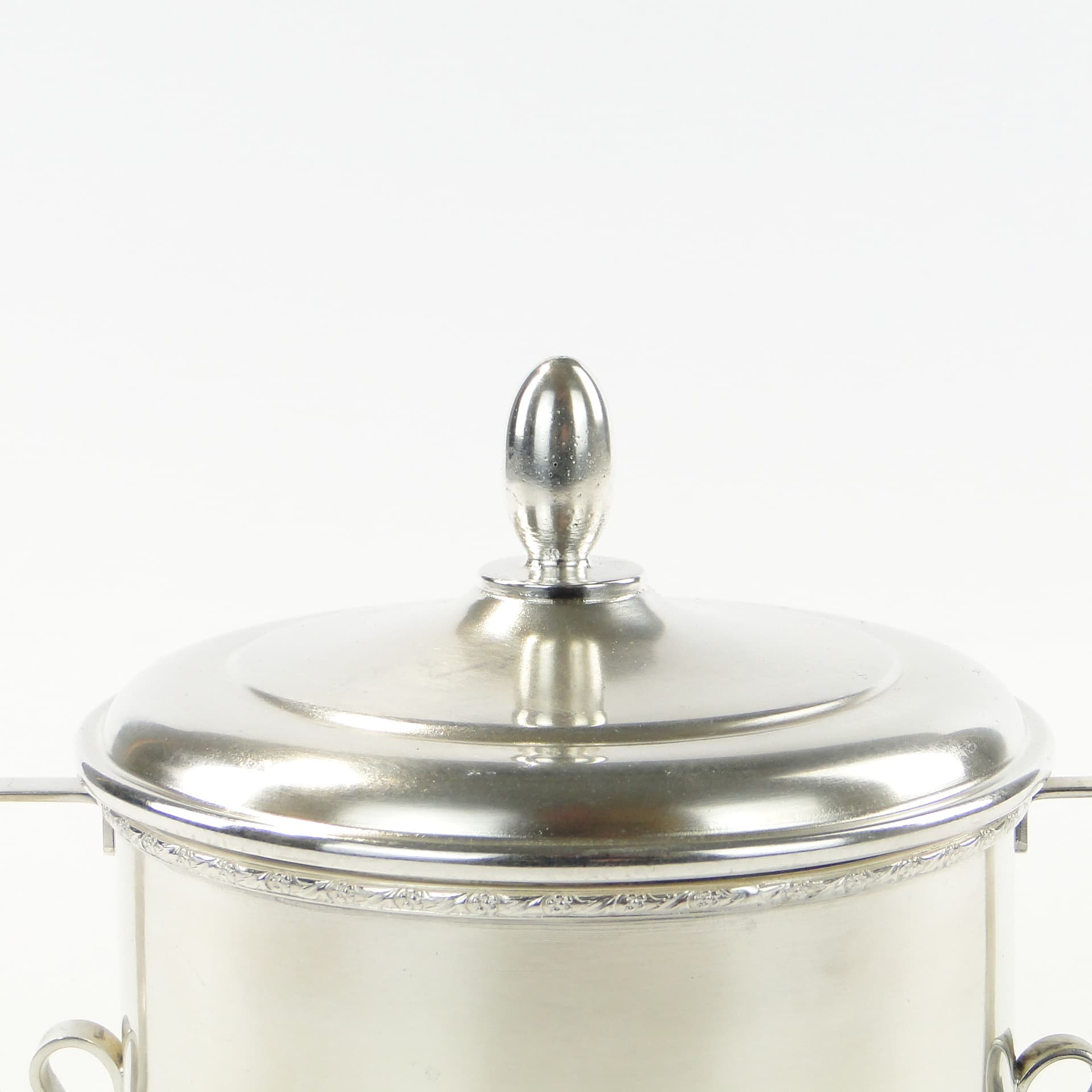 Sugar bowl, silver, metal, Poland, 1960s - 345975