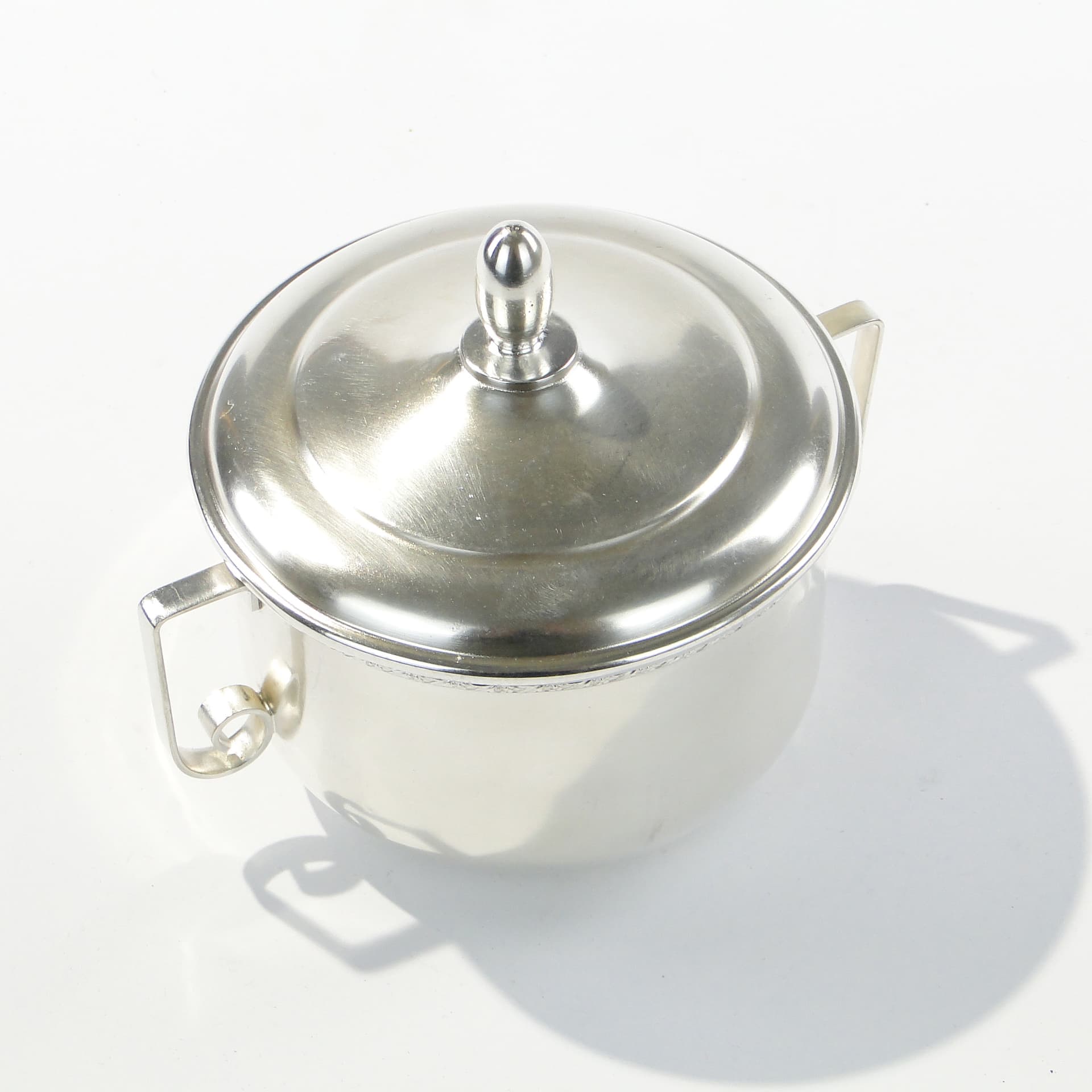 Sugar bowl, silver, metal, Poland, 1960s - 345972
