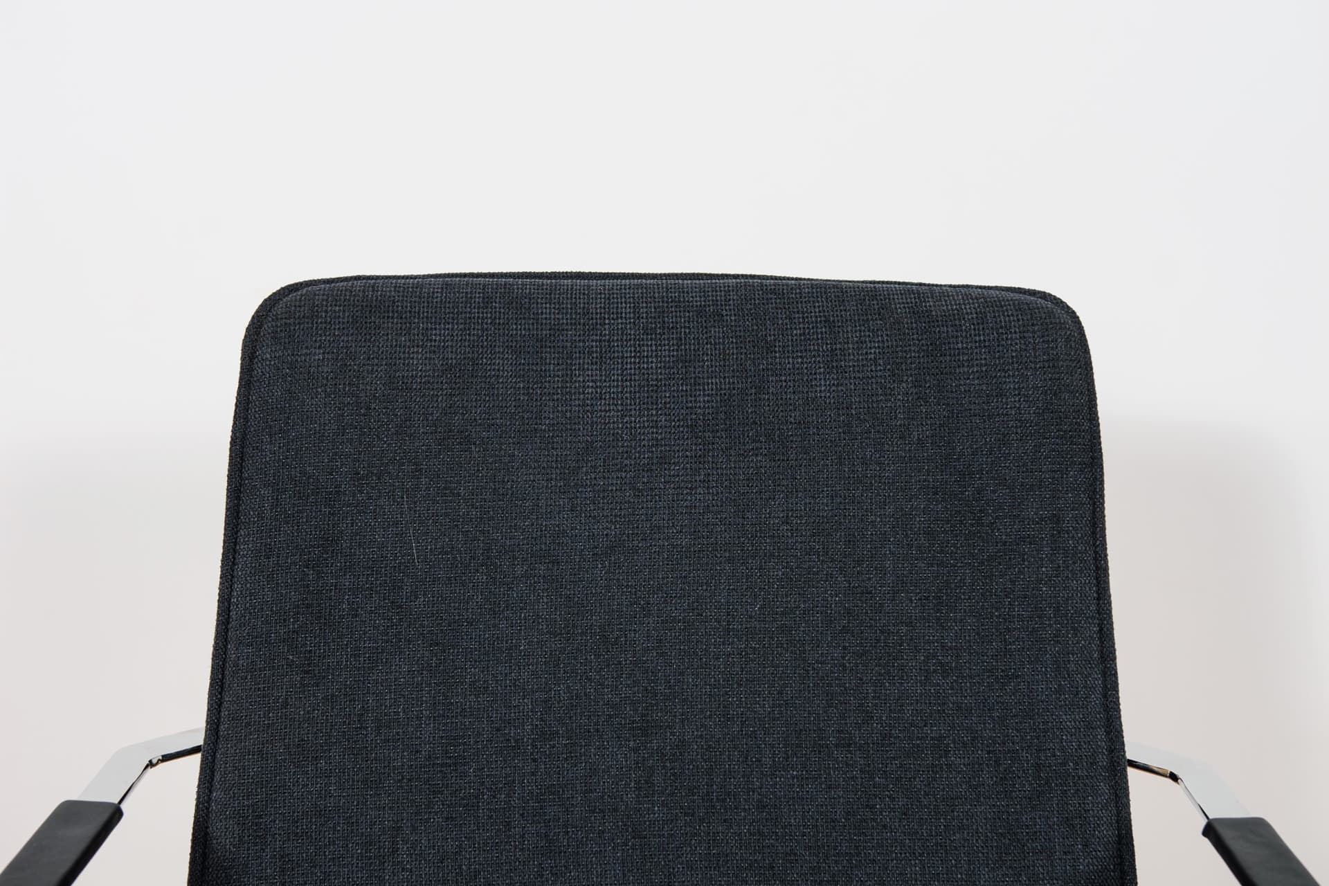 Office chair Comet, black fabric, silver aluminium, by G. Allard, Lammhults, Sweden, 1990s. - 346154