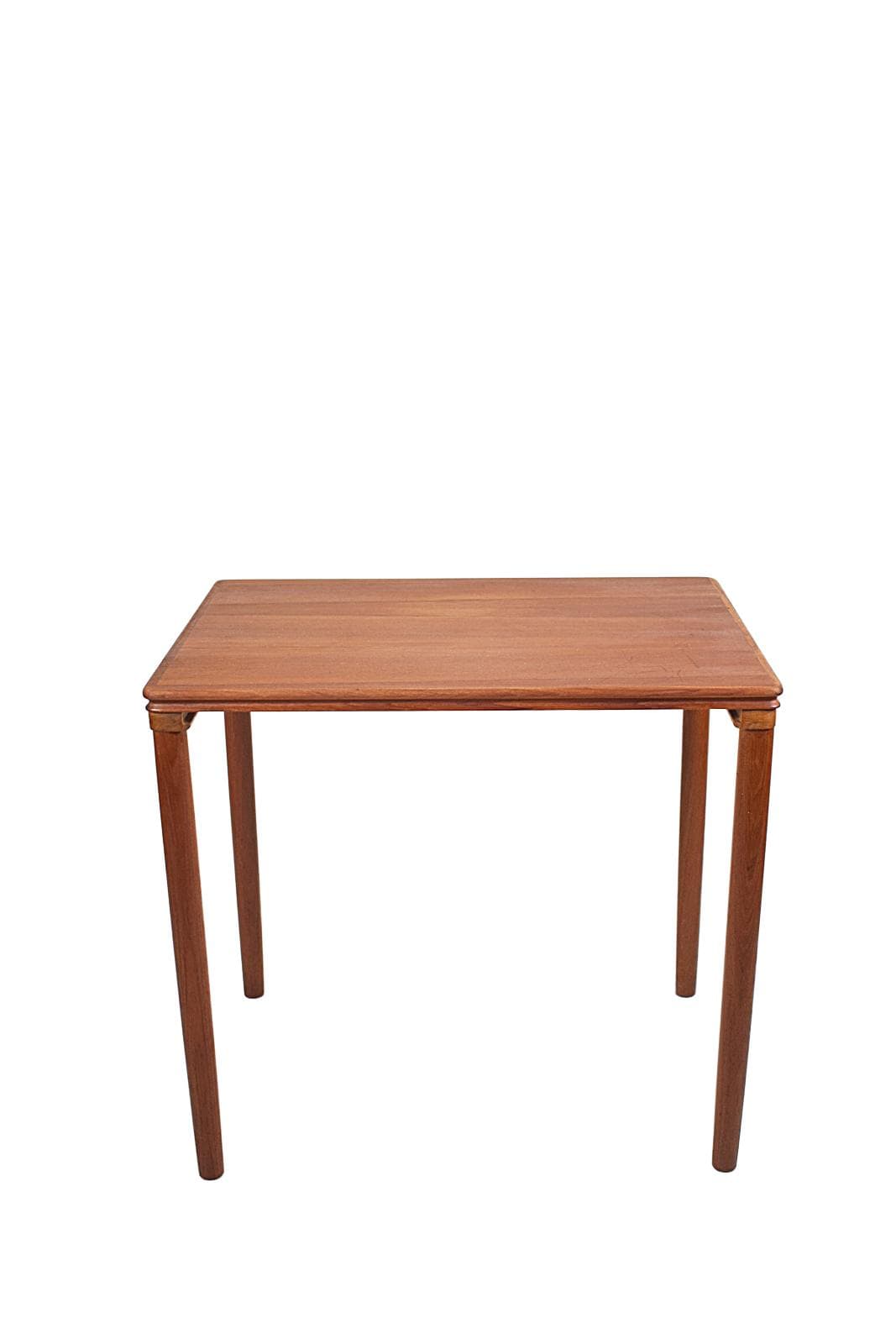 Rectangular Table, brown, teak, Denmark, 1970s