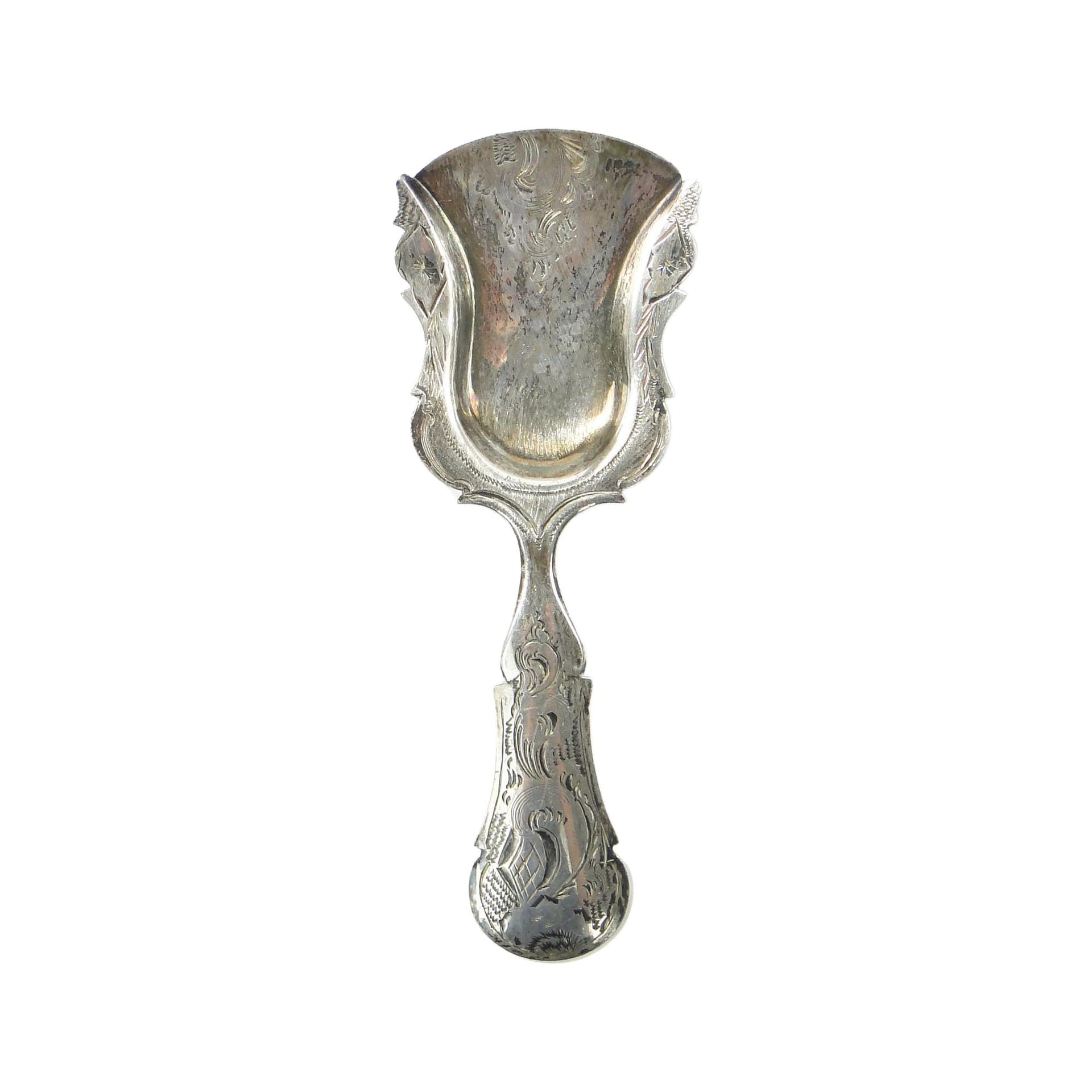 Spoon, neorococo, silver, Czechoslovakia, 1920s