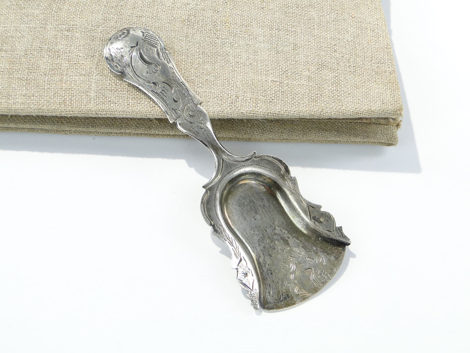 Spoon, neorococo, silver, Czechoslovakia, 1920s - 346983