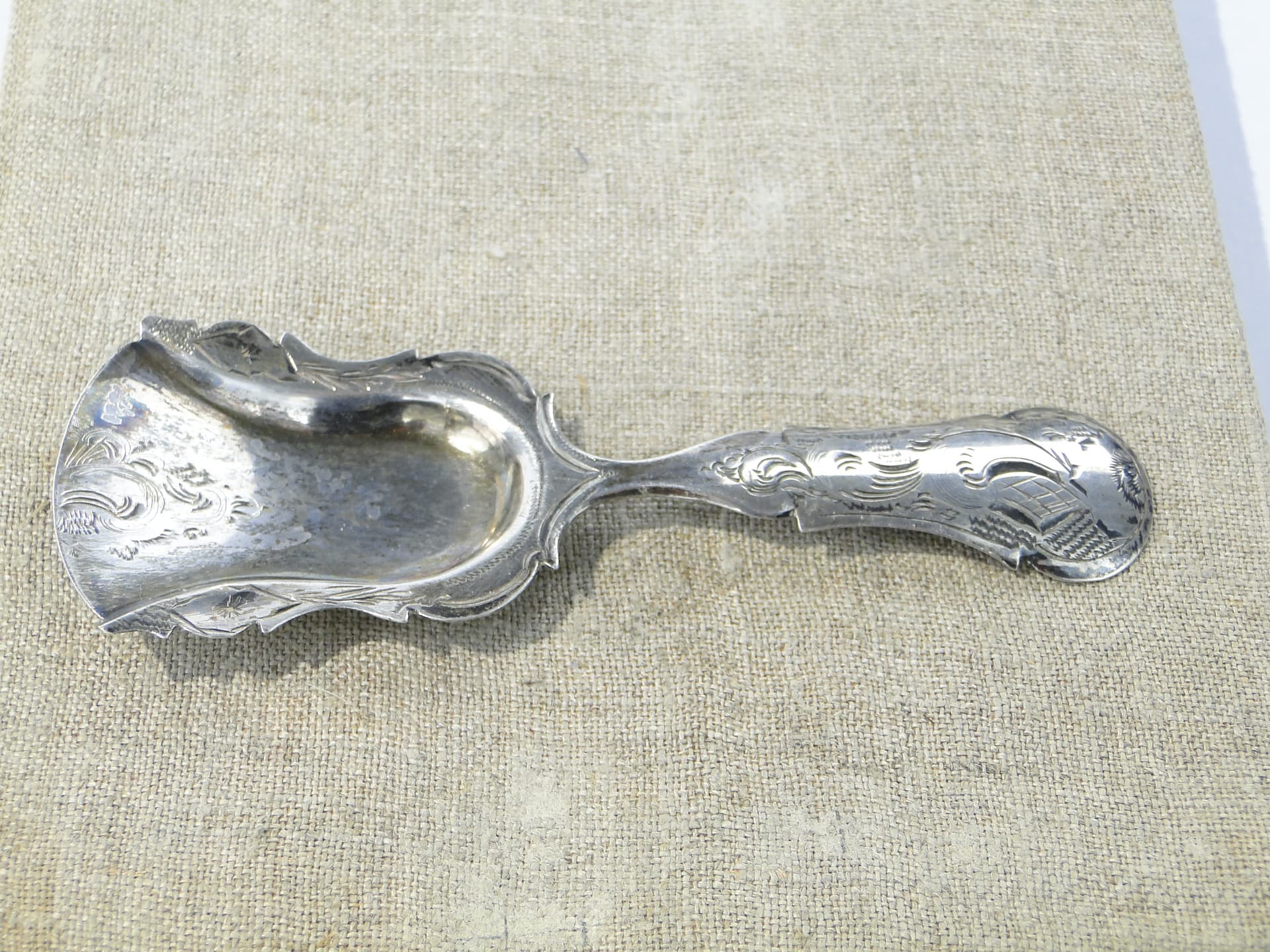 Spoon, neorococo, silver, Czechoslovakia, 1920s - 346986