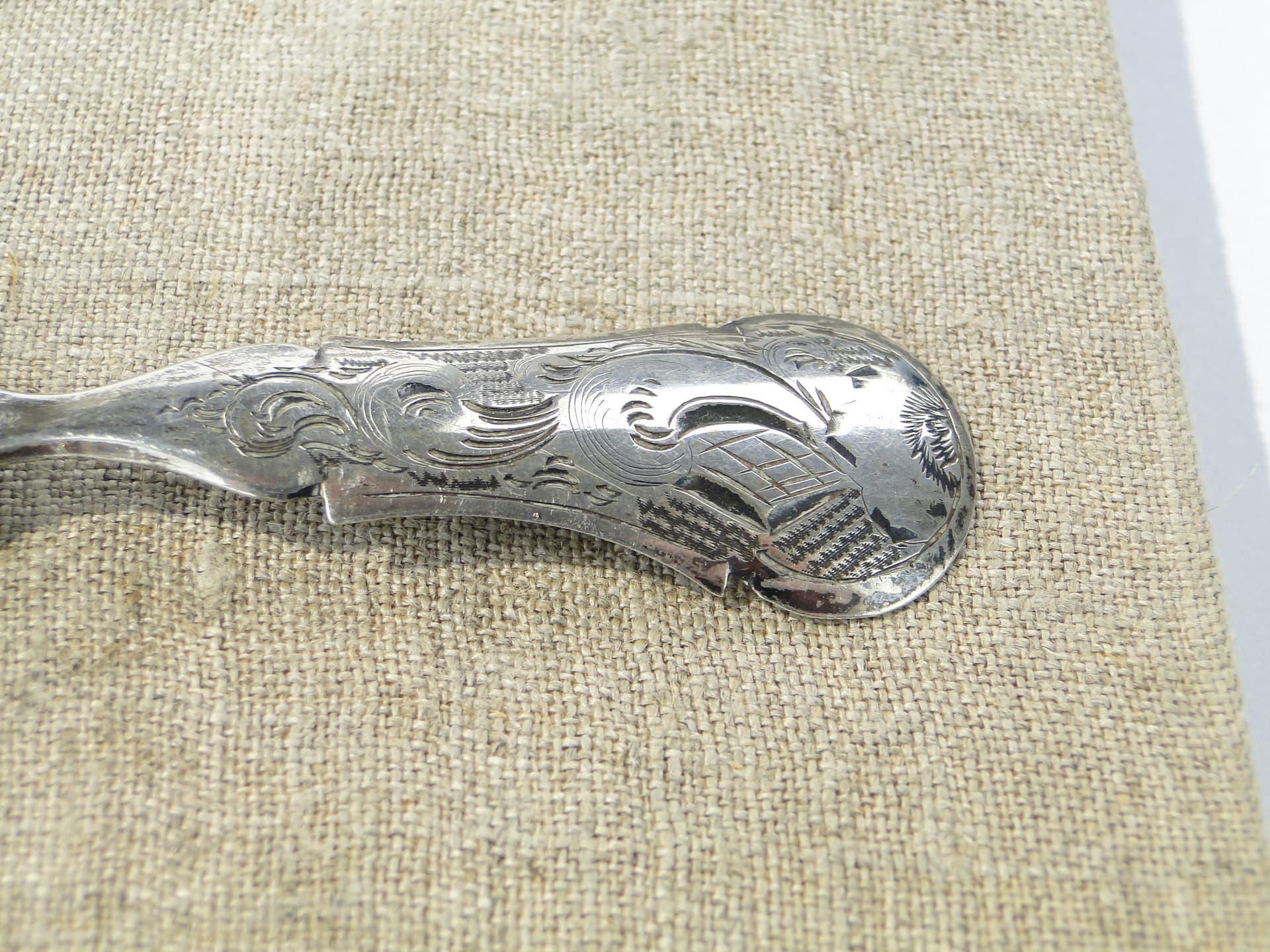 Spoon, neorococo, silver, Czechoslovakia, 1920s - 346988
