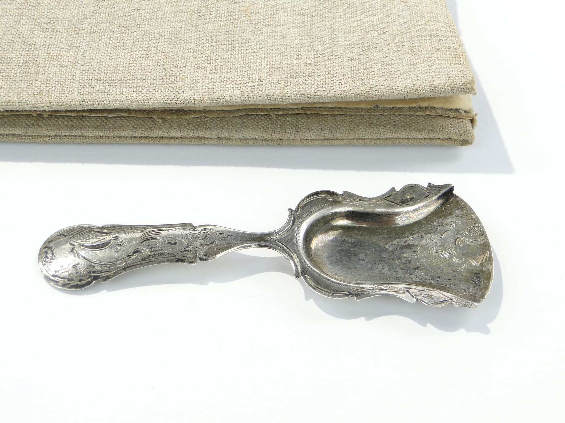 Spoon, neorococo, silver, Czechoslovakia, 1920s - 346984