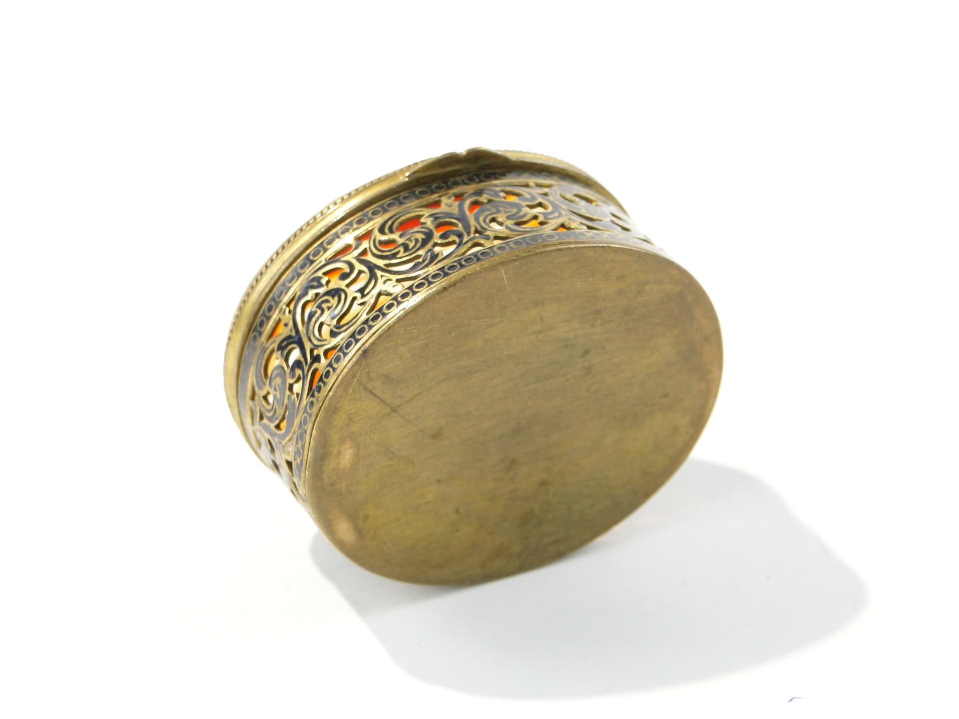 Filigree box, onyx, gilt brass, United Kingdom, early 20th century - 346997
