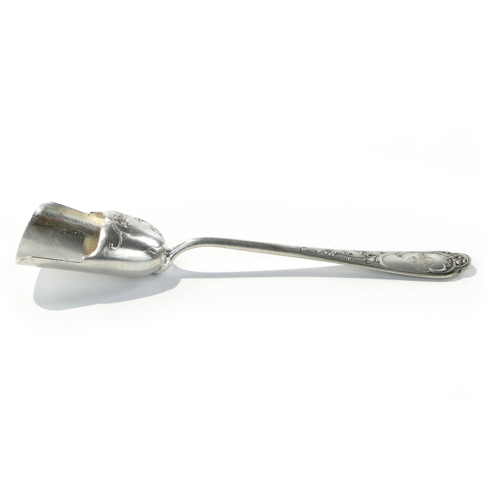 Sugar Spoon, Art Nouveau, silver-plated brass, WMF, Germany, 19th century - 347091