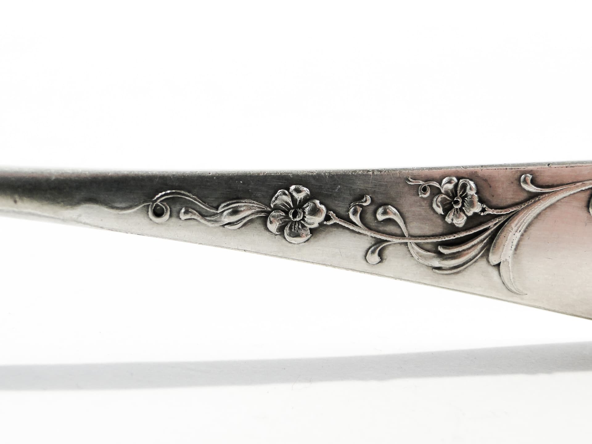 Sugar Spoon, Art Nouveau, silver-plated brass, WMF, Germany, 19th century - 347090