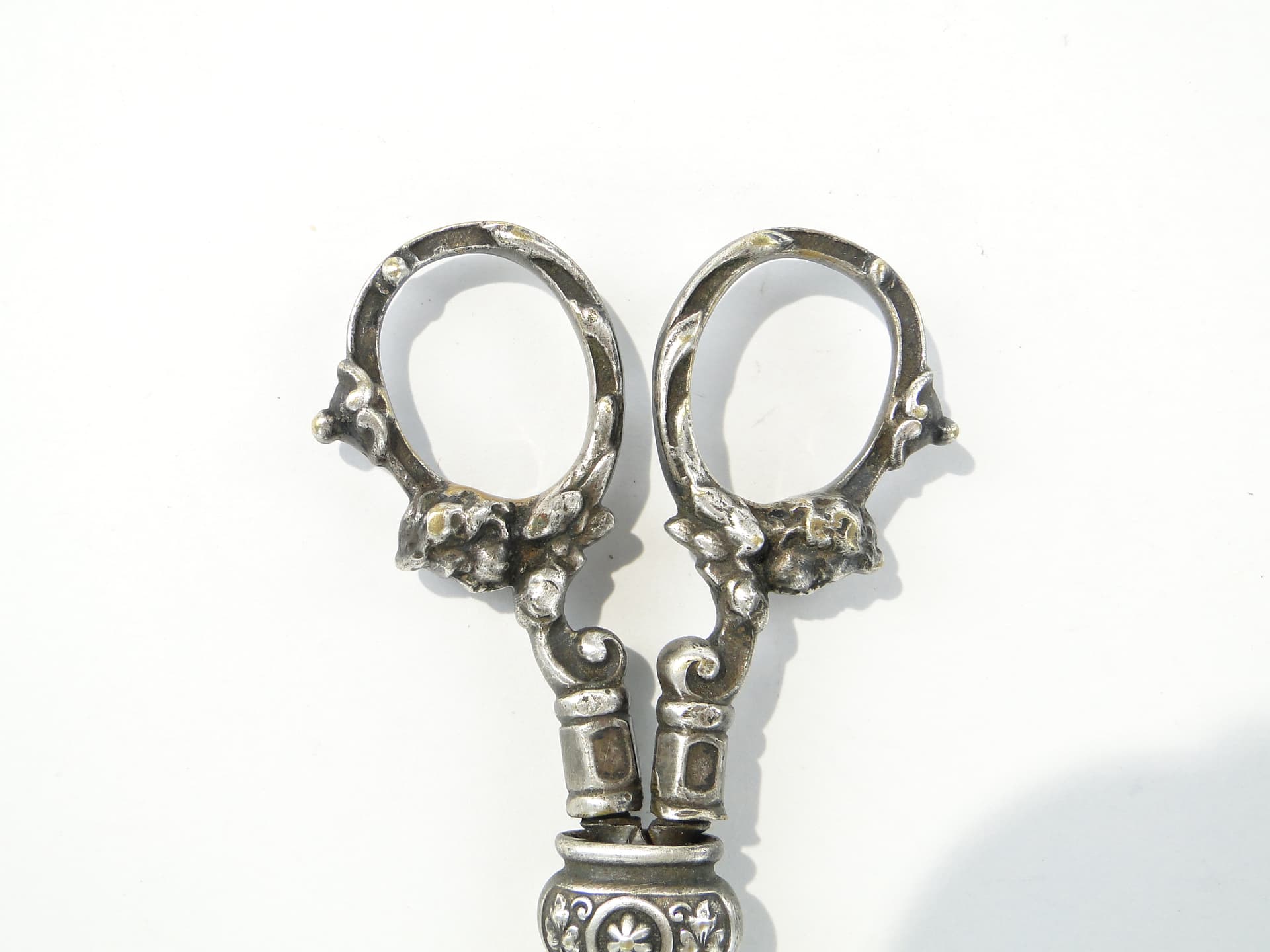 Eclectic Table Scissors, silver, brass, steel, Poland, 19th century - 347102