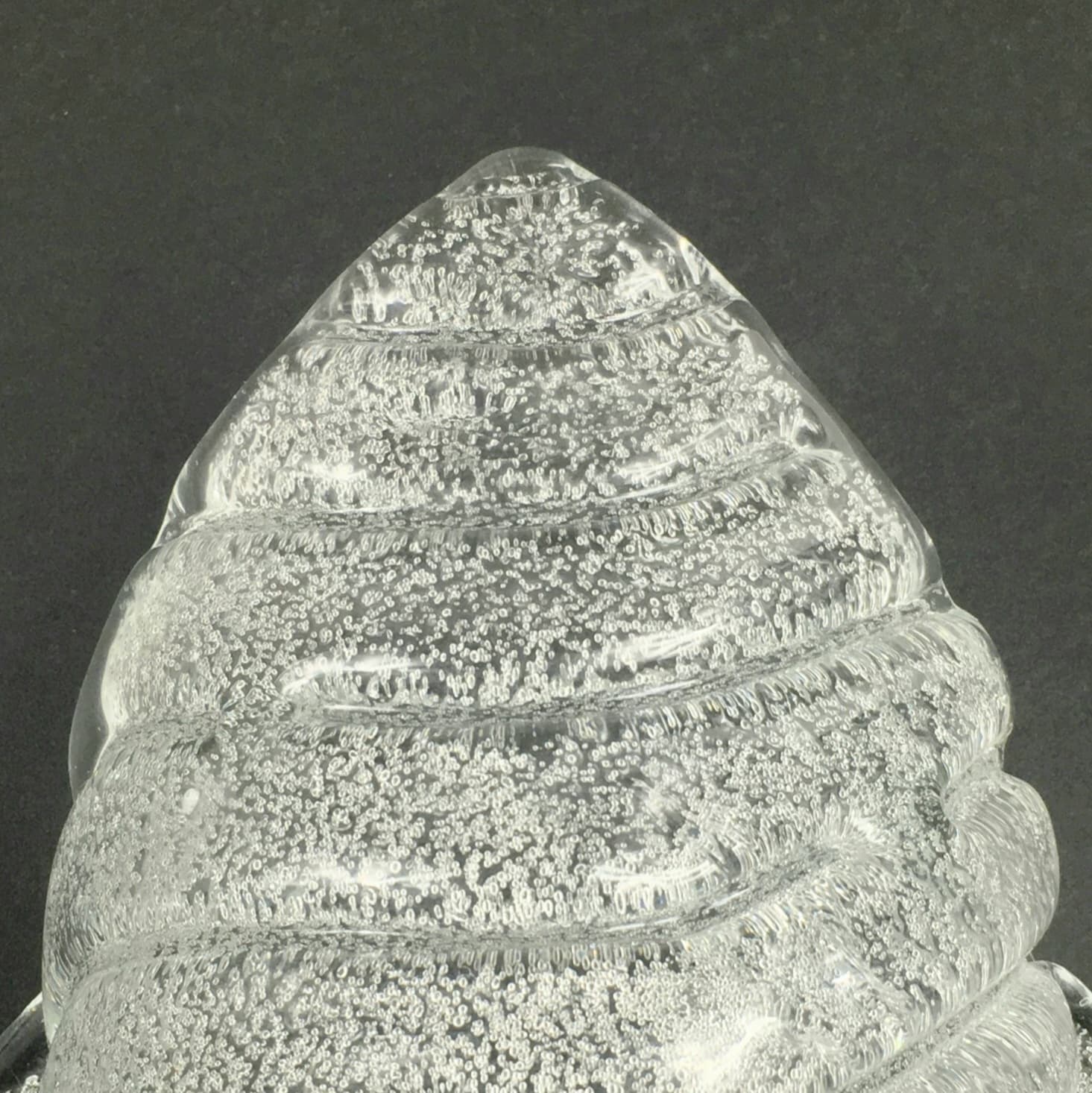 Wall sconce Murano, transparent glass, Italy, 1970s. - 347441