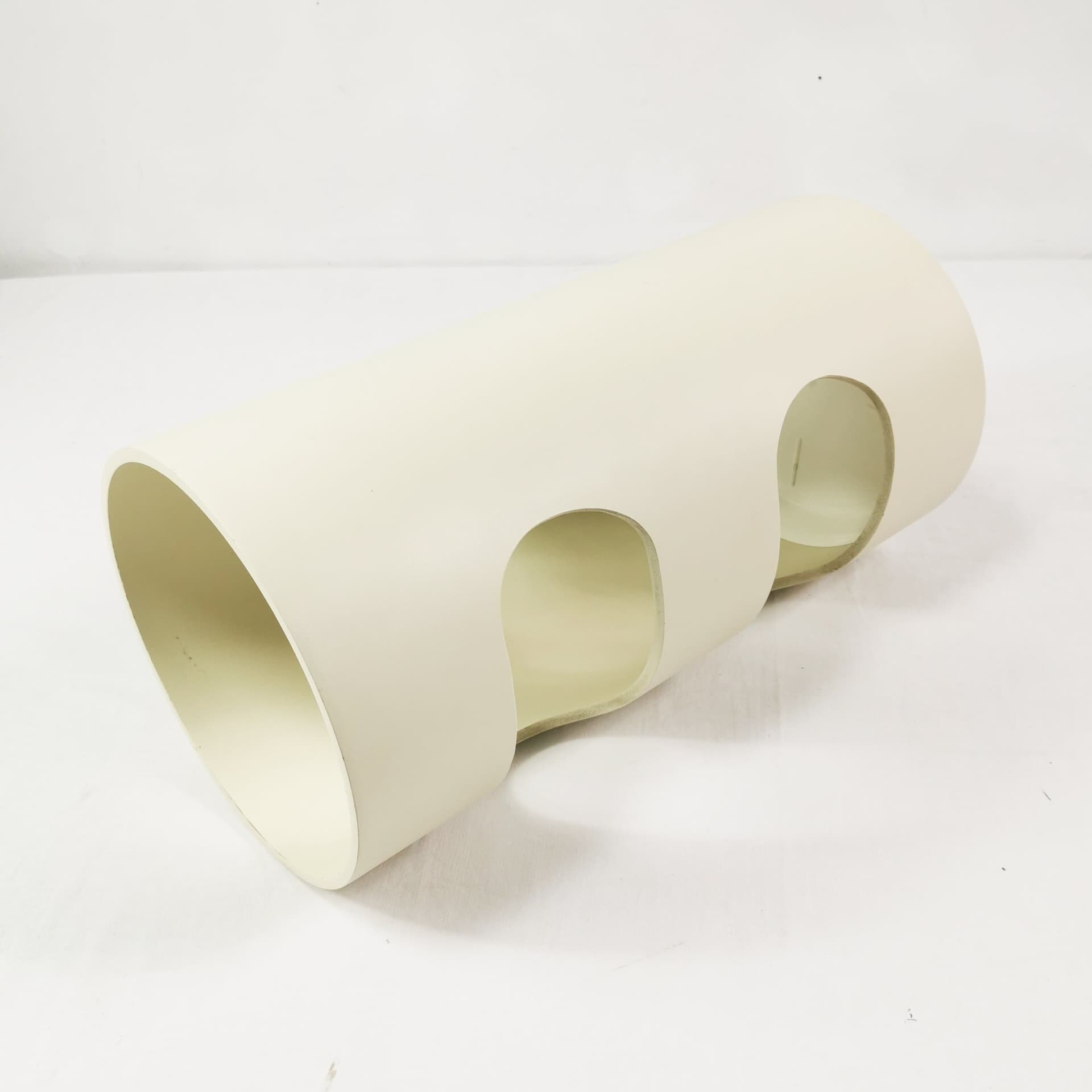 Umbrella Stand Space Age, white resin, Germany, 1960s. - 347496