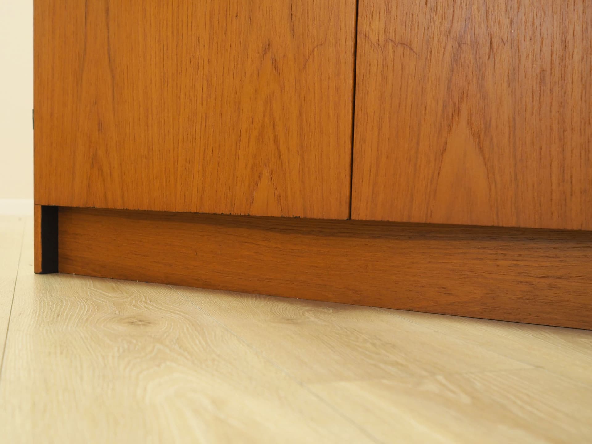 Wardrobe, brown teak, Denmark, 1970s. - 347640