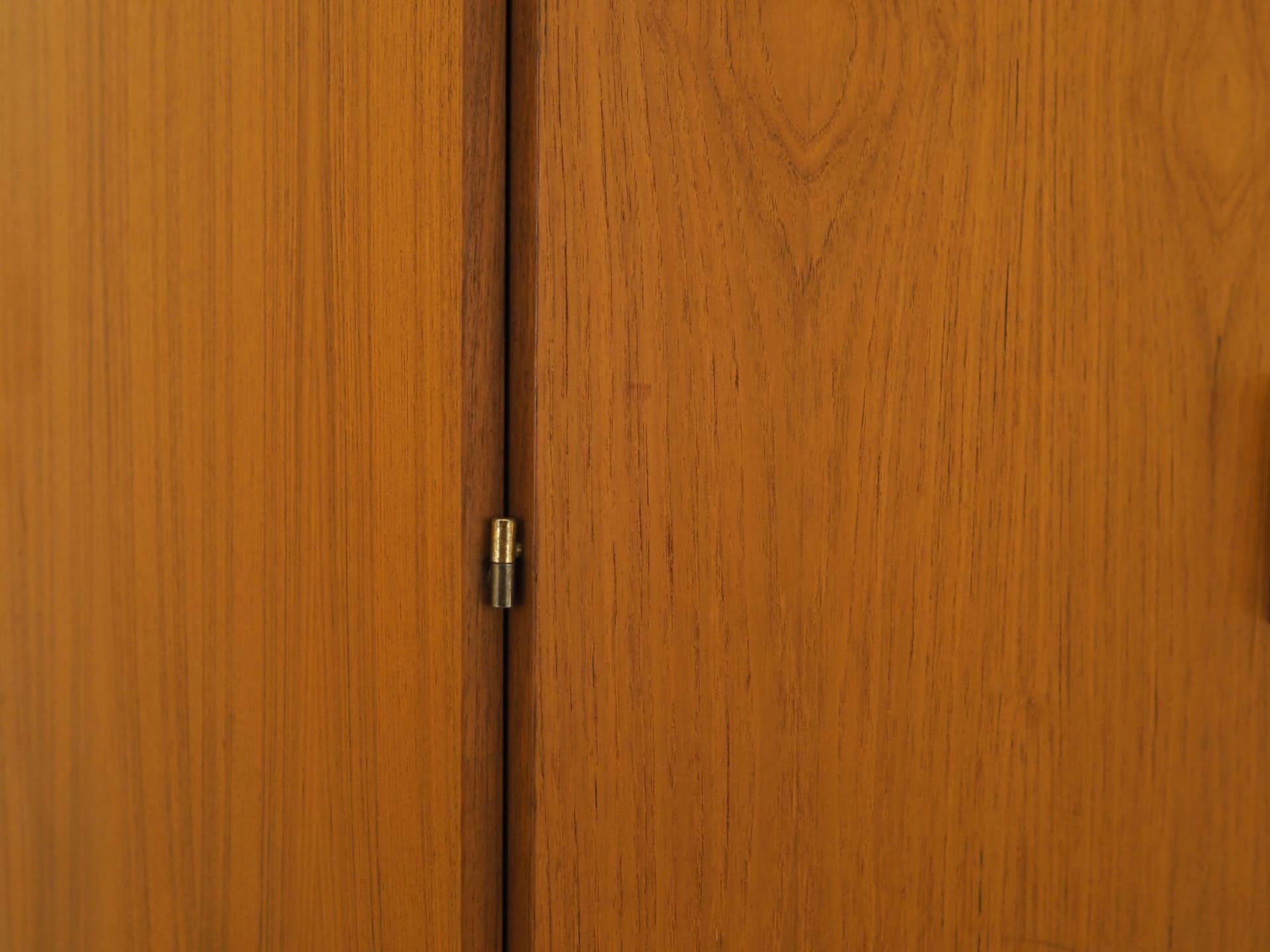 Wardrobe, brown teak, Denmark, 1970s. - 347639