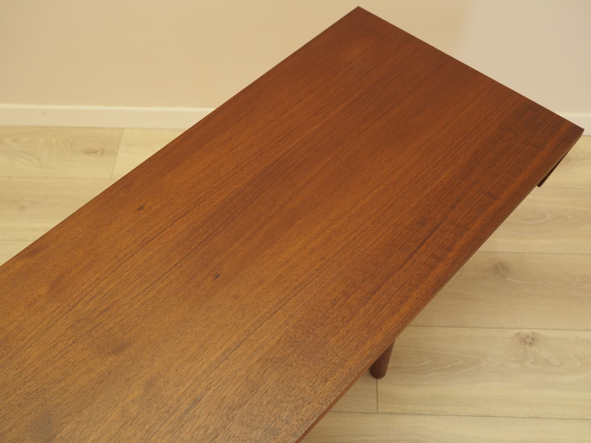 Lowboard, brown teak, wood, Denmark, 1960s. - 347662