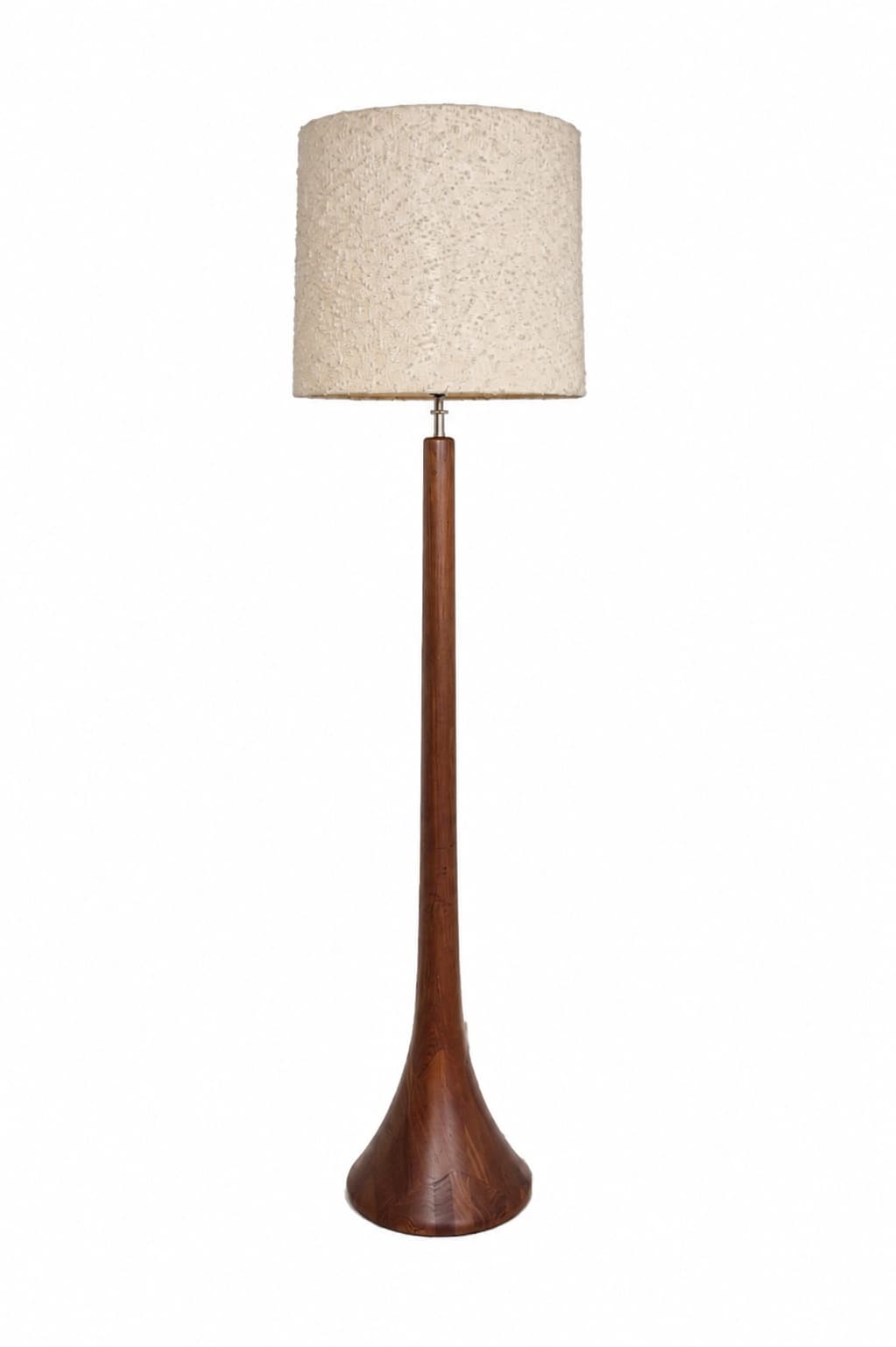 Floor lamp, teak, by L. Brams, Denmark, 1960s. - 347784