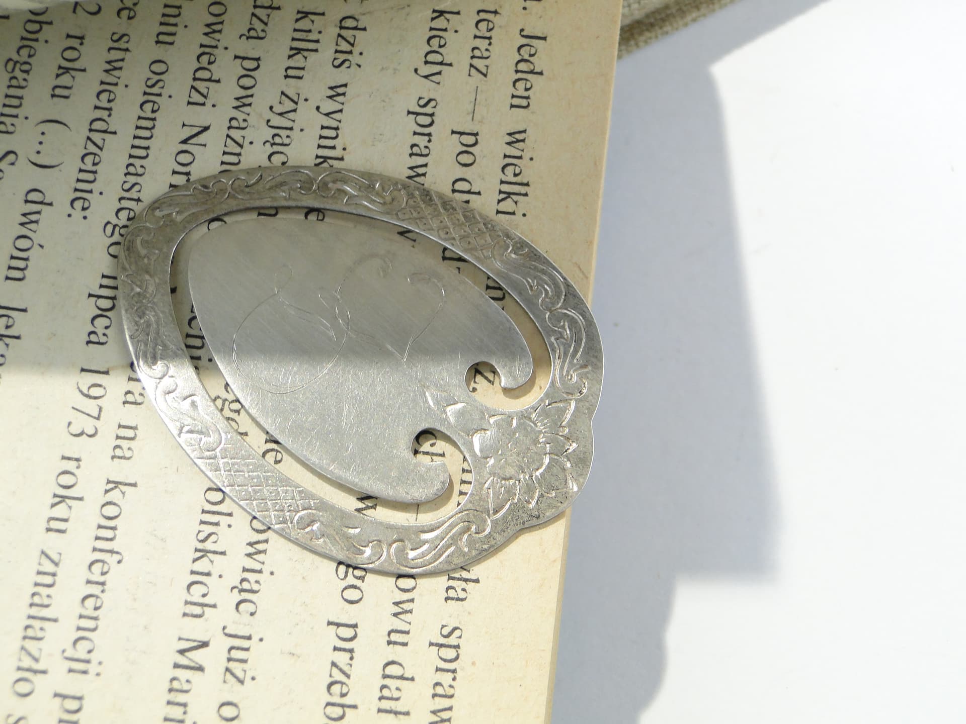 Bookmark, silver, United Kingdom, 1970s - 347790