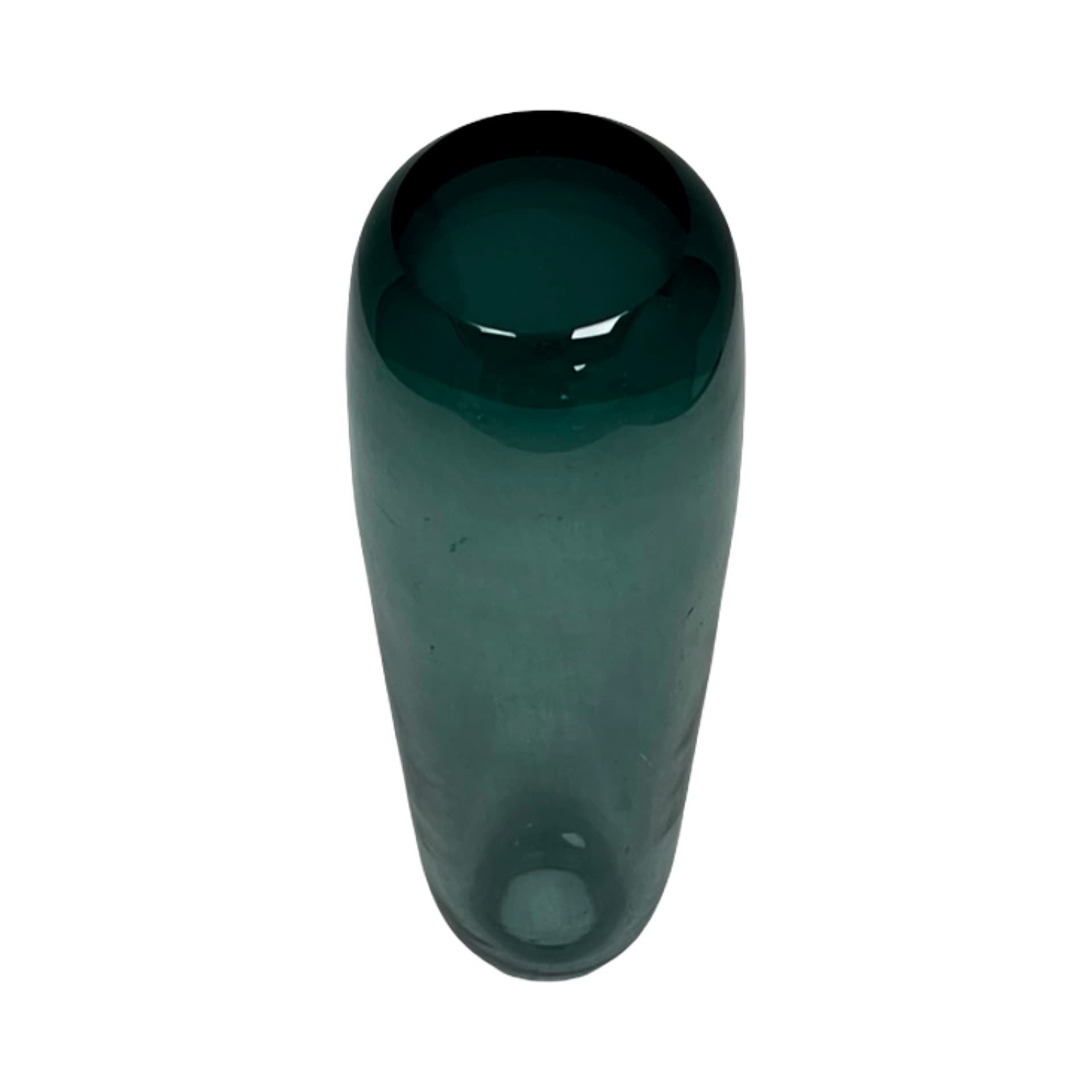 Vase Turmalin, green, glass, by W. Wagenfeld, WMF, Germany, 1960s - 348022