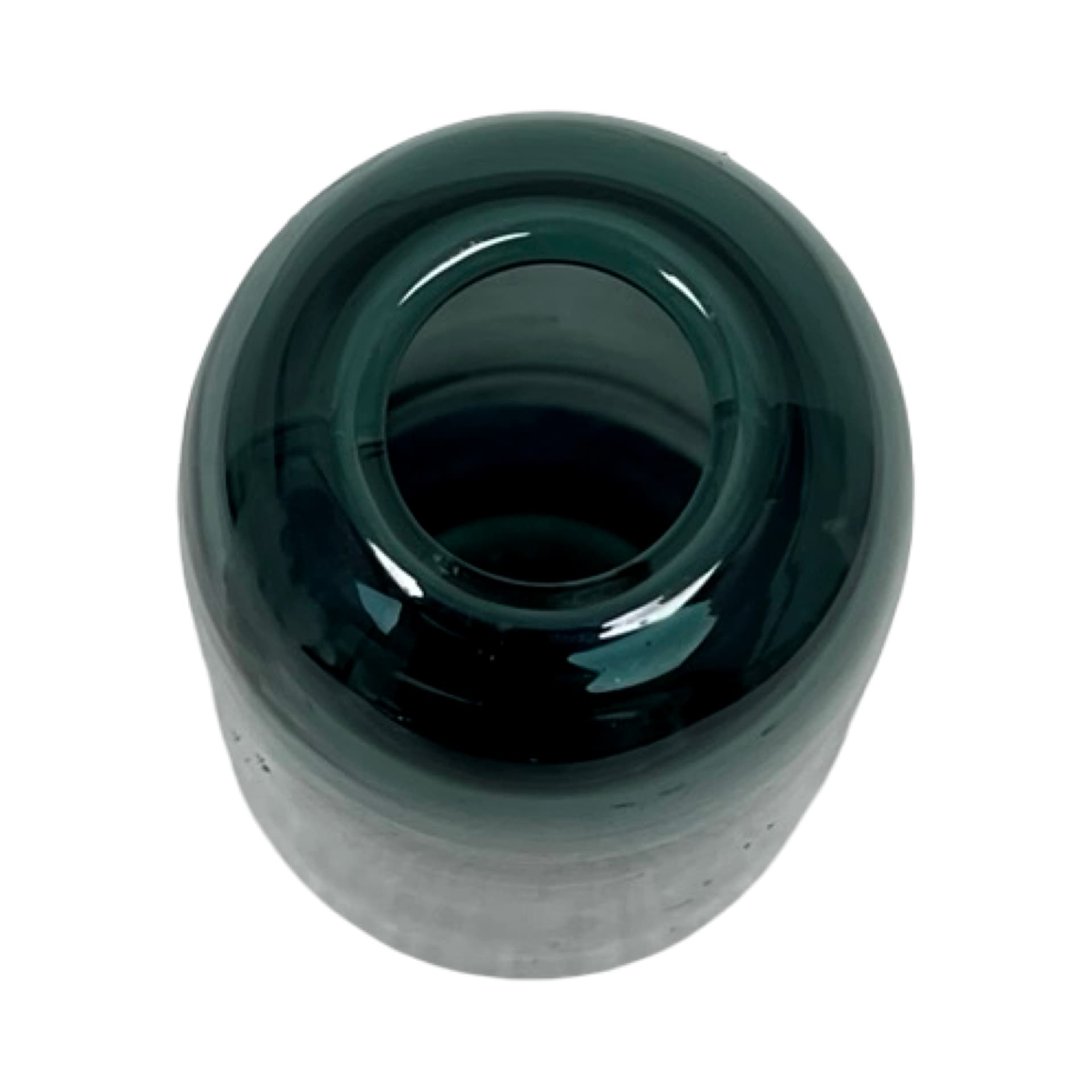 Vase Turmalin, green, glass, by W. Wagenfeld, WMF, Germany, 1960s - 348019