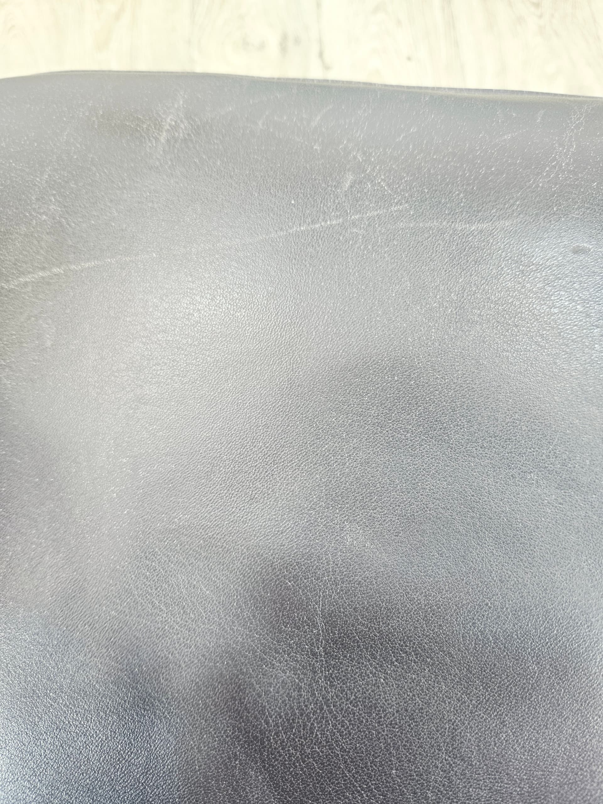 Pouf, vintage, brown leather, de Sede - 348109
