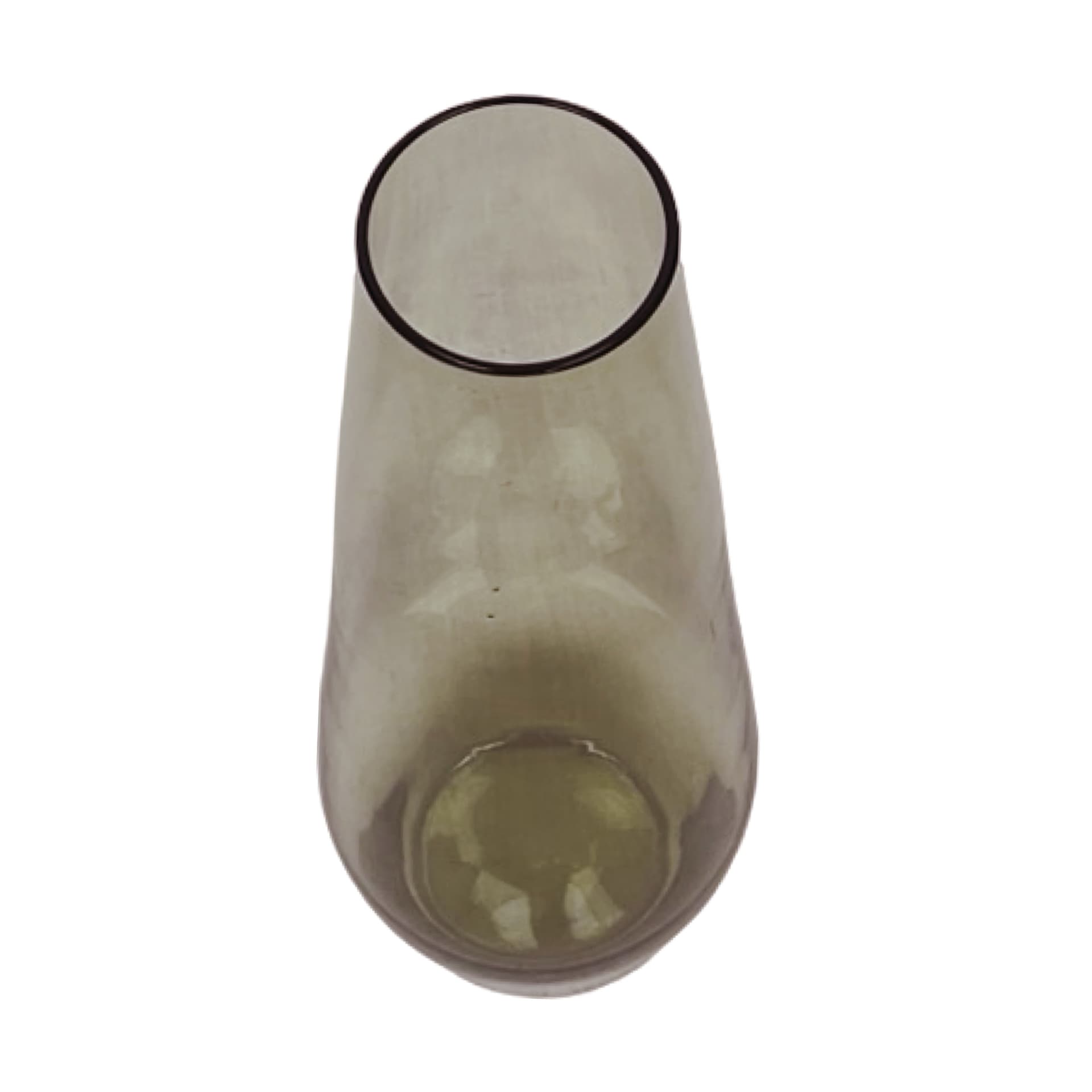 Vase Turmalin, green, crystal, by W. Wagenfeld, WMF, Germany, 1960s. - 348635