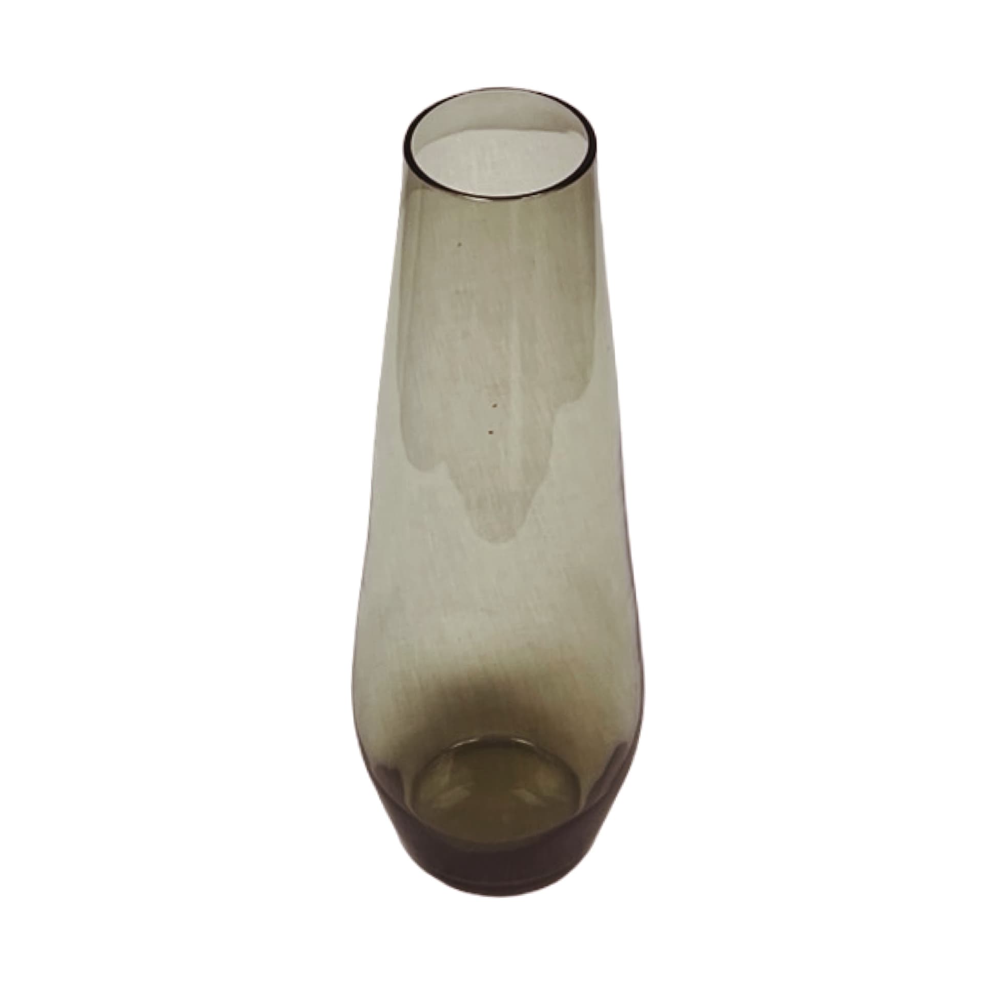Vase Turmalin, green, crystal, by W. Wagenfeld, WMF, Germany, 1960s. - 348636