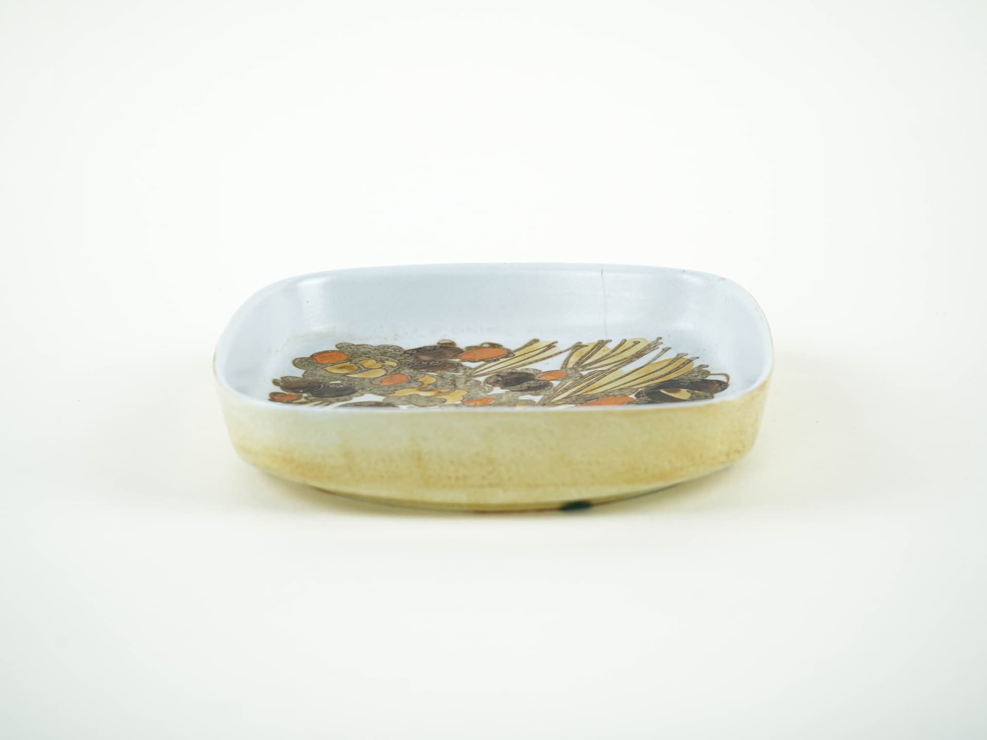 Platter, cream ceramic, Royal Copenhagen, Denmark, 1960s. - 349080