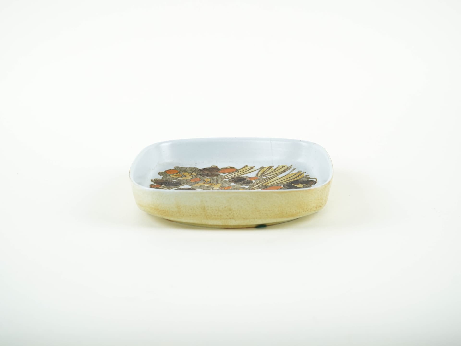 Platter, cream ceramic, Royal Copenhagen, Denmark, 1960s. - 349079