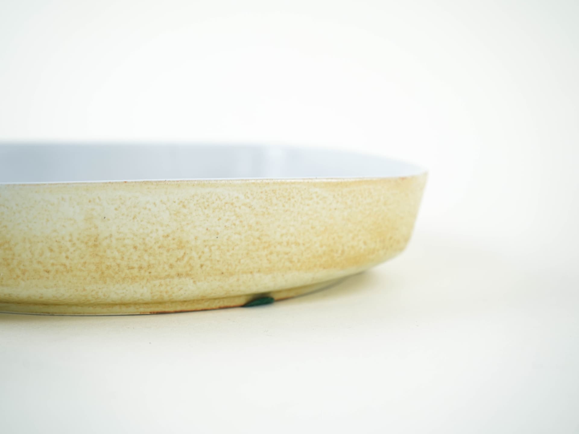 Platter, cream ceramic, Royal Copenhagen, Denmark, 1960s. - 349082