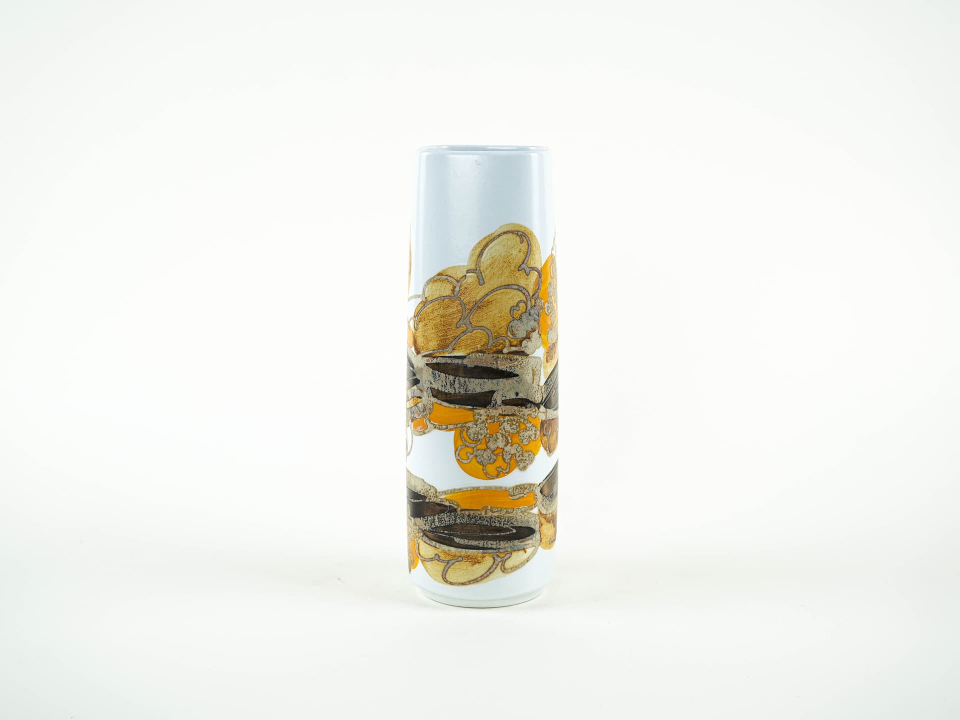 Vase, white porcelain, Royal Copenhagen, Denmark, 1960s. - 349153