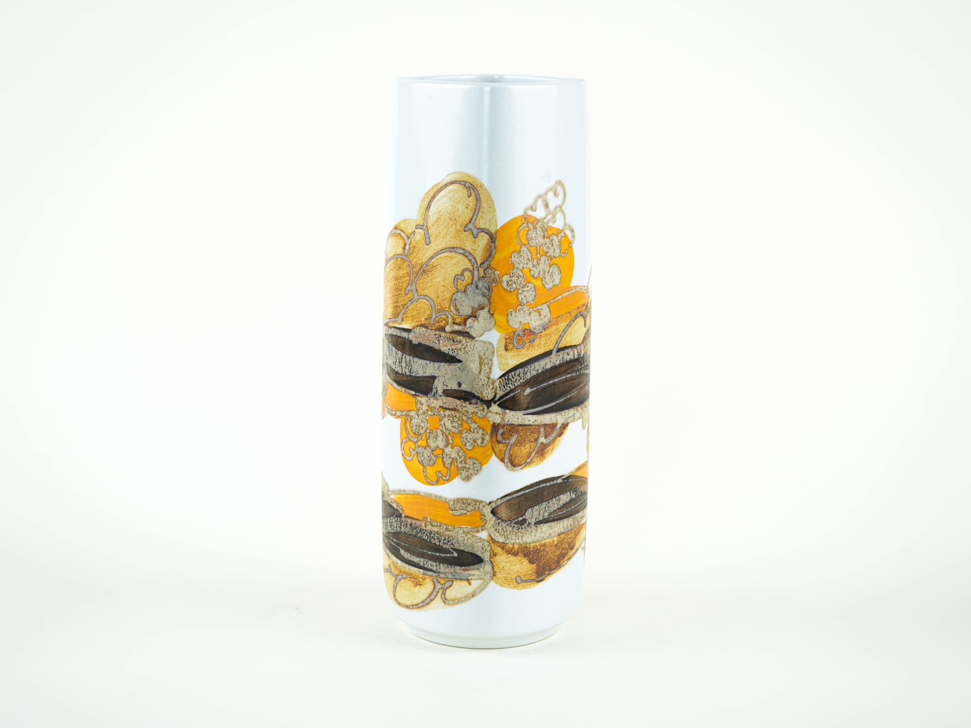 Vase, white porcelain, Royal Copenhagen, Denmark, 1960s. - 349155