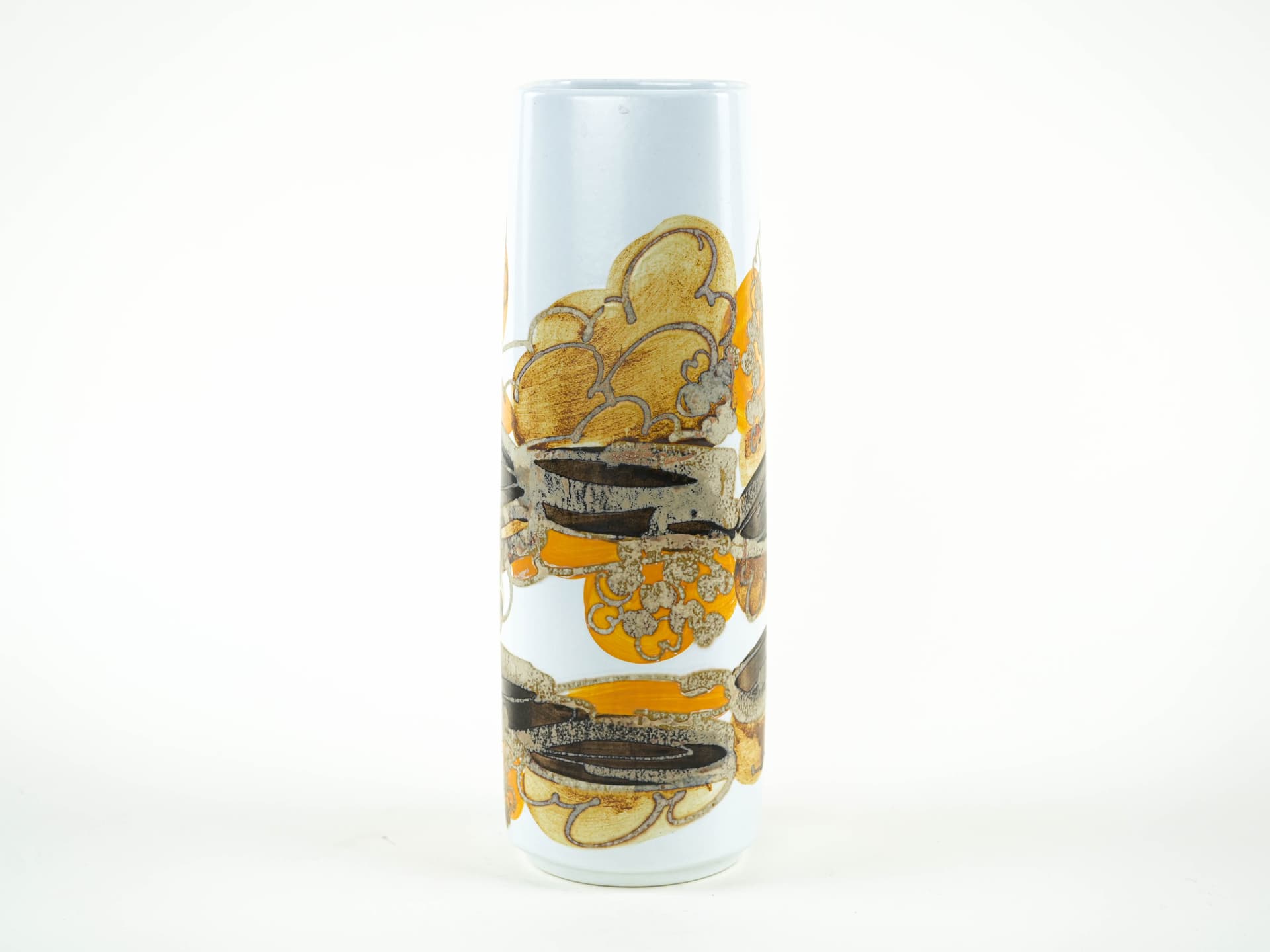 Vase, white porcelain, Royal Copenhagen, Denmark, 1960s. - 349156