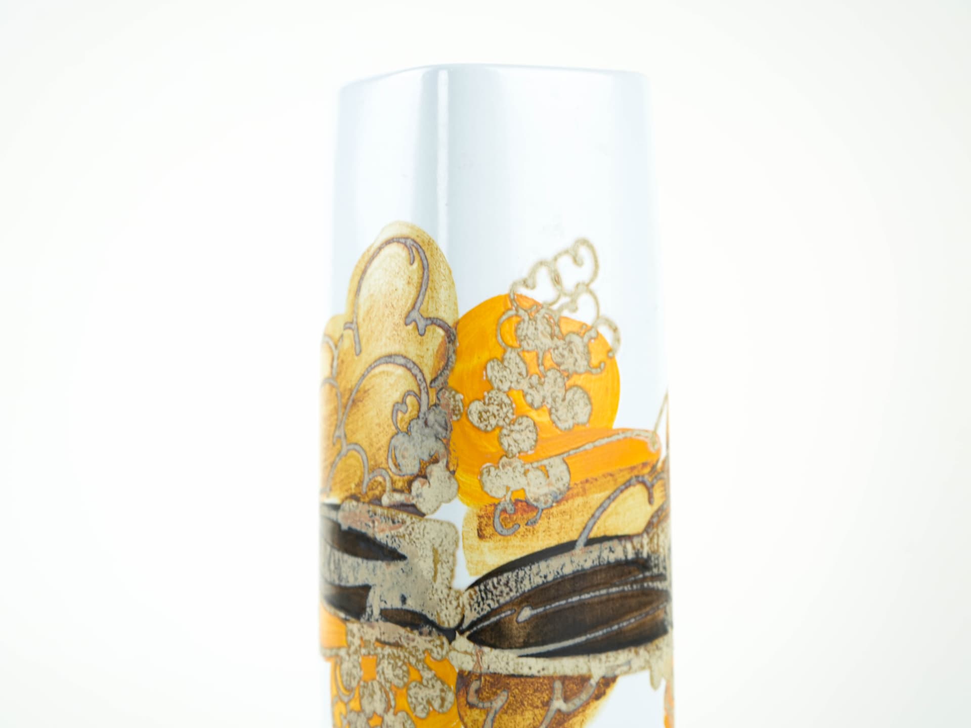 Vase, white porcelain, Royal Copenhagen, Denmark, 1960s. - 349157