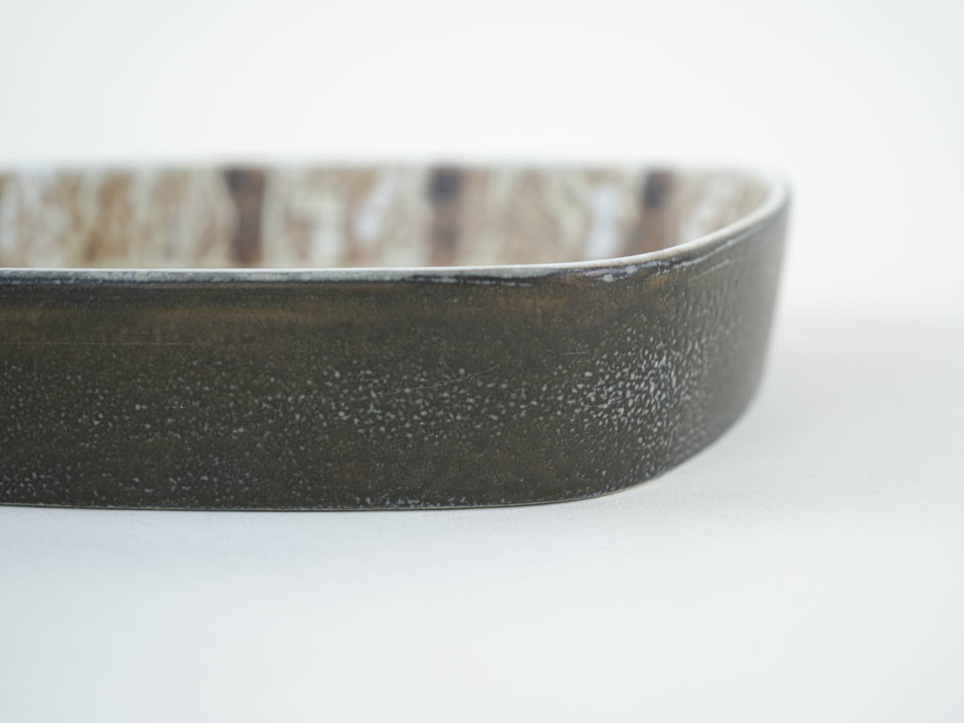 Bowl, brown ceramic, Royal Copenhagen, Denmark, 1960s. - 349201