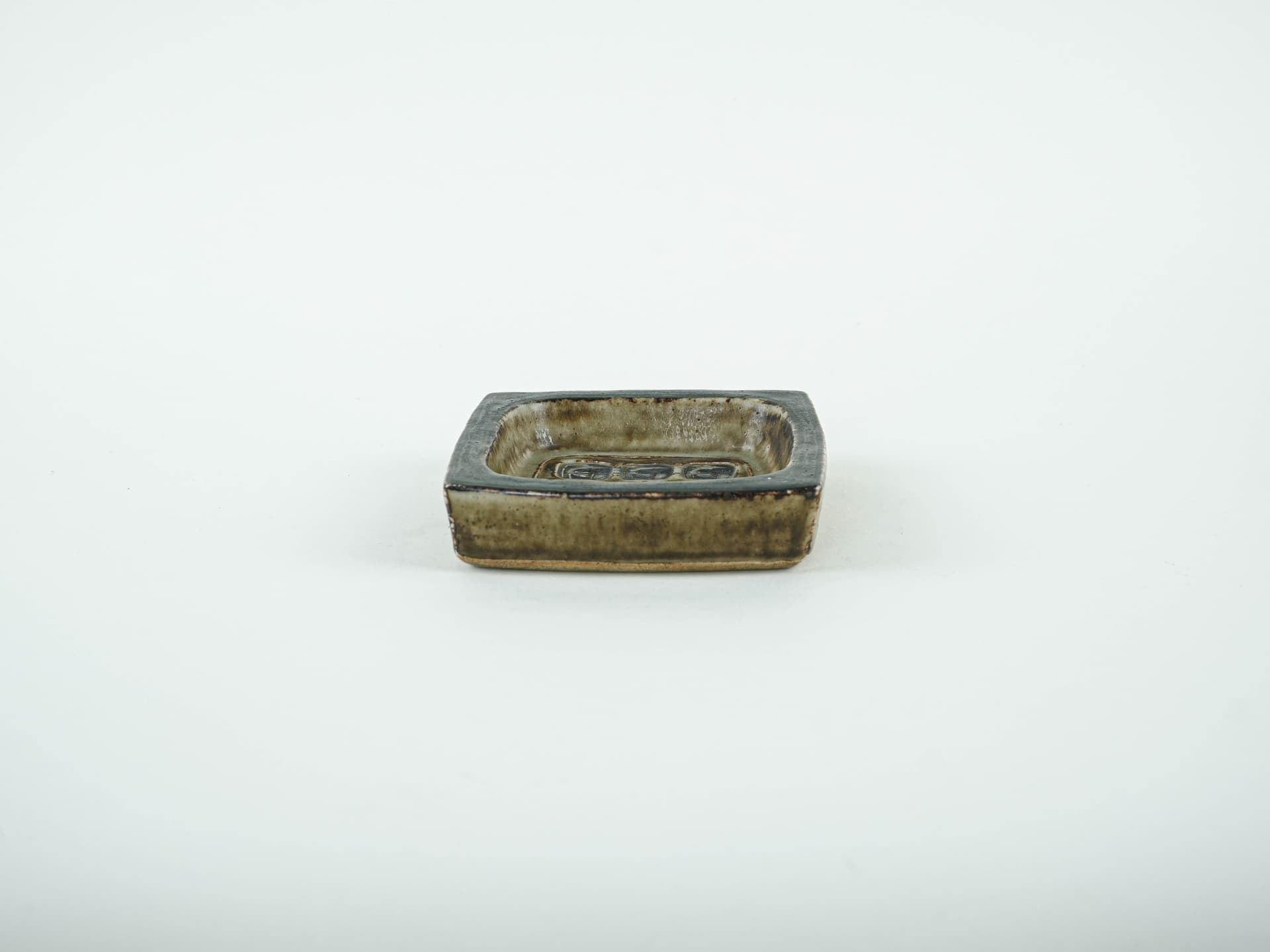 Bowl, olive ceramic, Royal Copenhagen, Denmark, 1960s - 349250