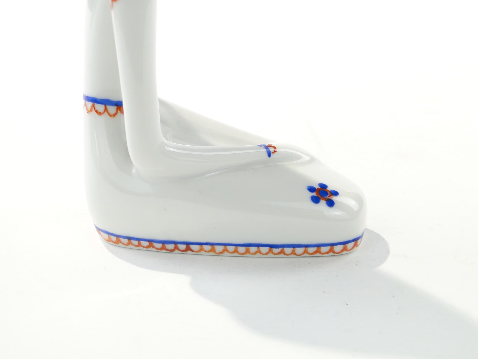 Figurine Egipcjanka, white porcelain, by E. Trzewik-Drost, Zakłady Porcelany Bogucice, Poland, 1960s. - 349376