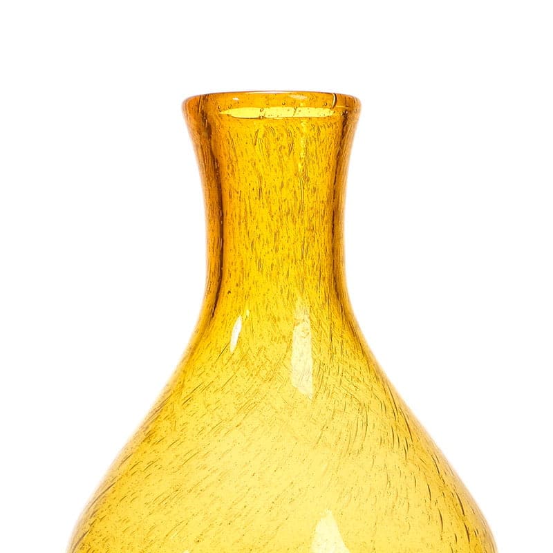 Bottle Antico, amber, soda-lime glass, by Z. Horbowy, Huta Szkła 'Sudety', Poland, 1970s - 349433
