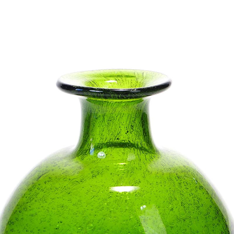 Bottle Vase Antico, green, soda-lime glass, by Z. Horbowy, Poland, 1970s - 349830