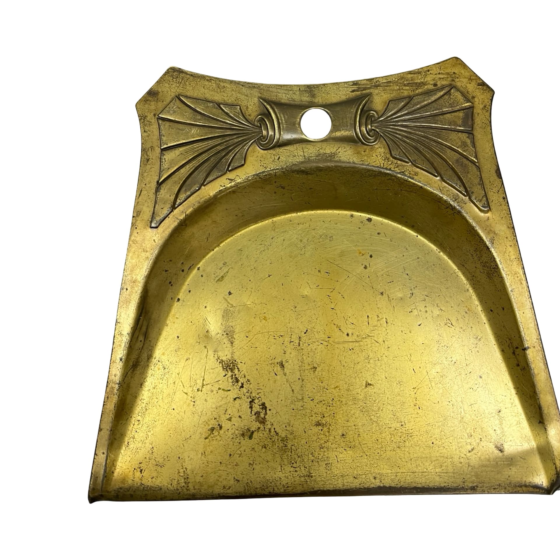 Crumb set Art Deco, gold brass, wood, Germany, 1920s. - 349883