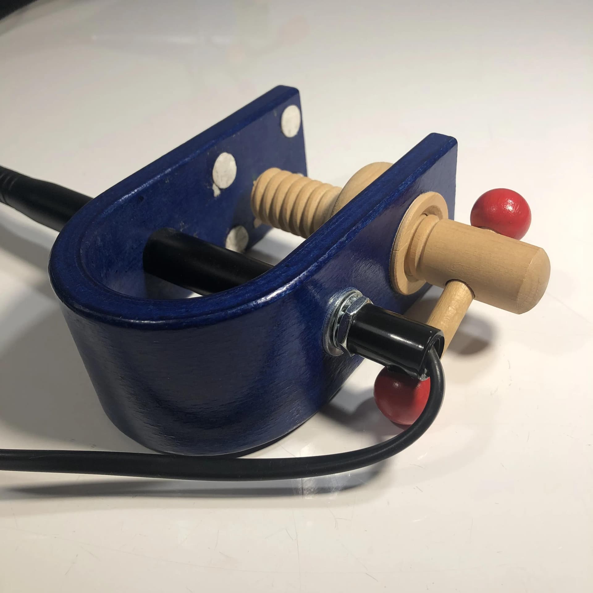 Kolorowa, postmodernistyczna lampka biurkowa, Haba, Niemcy, lata 90. - 25973