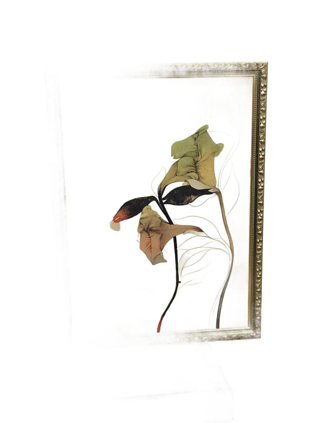 Lithograph Melancholie 109cm x 81cm, by B. Bruni, Edition Volker Huber - DIMENSION